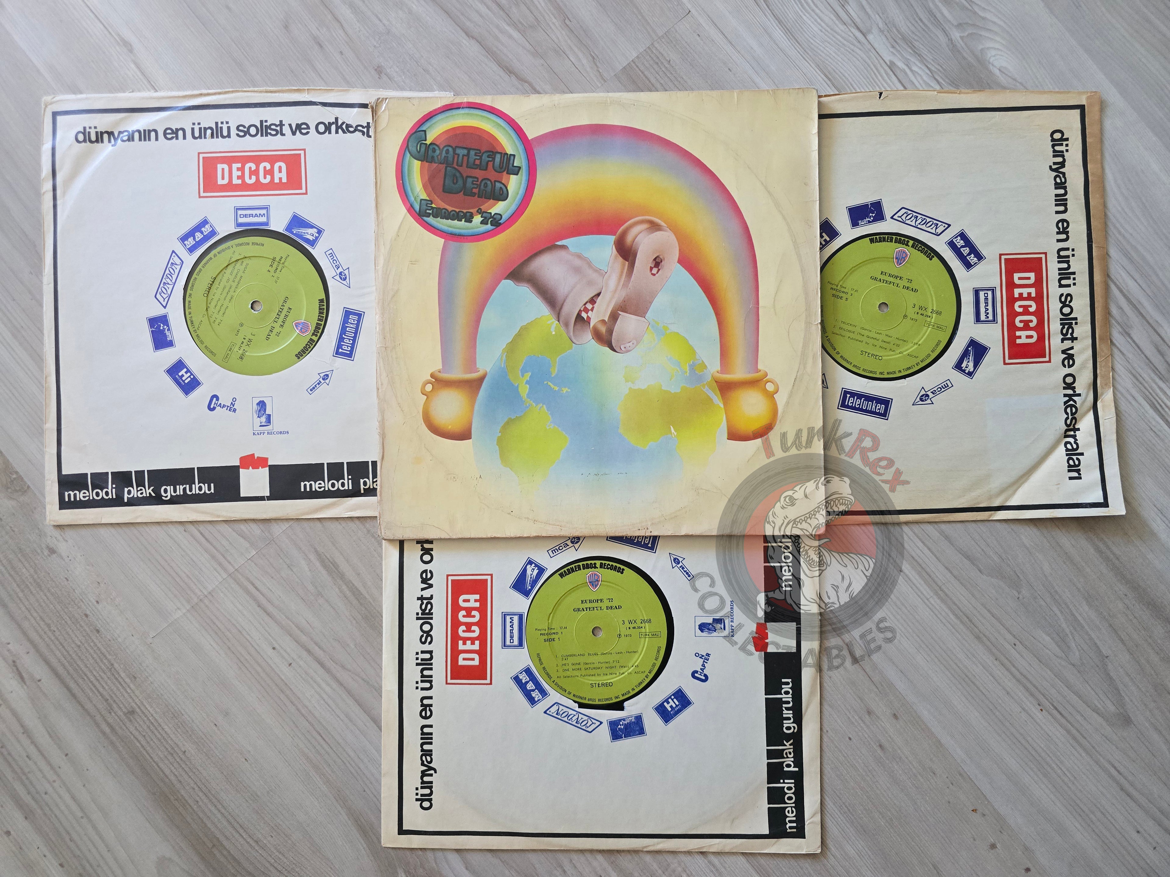 The Grateful Dead – Europe '72 Turkish Pressing Vinyl Turkey Edition