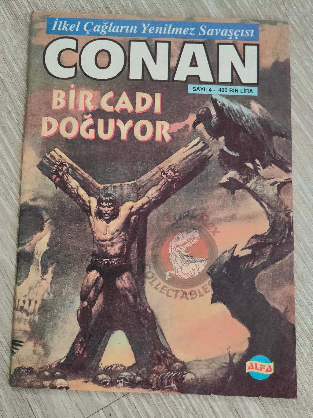 Conan #4 The Savage Sword of Conan #5 #6 Turkish Comic Turkey