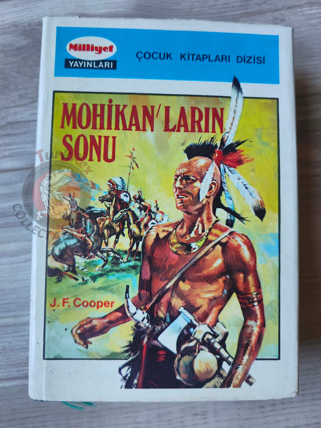 J. F. Cooper – The Last of the Mohicans 1971 HC/DJ Turkish Book Turkey Illustrated