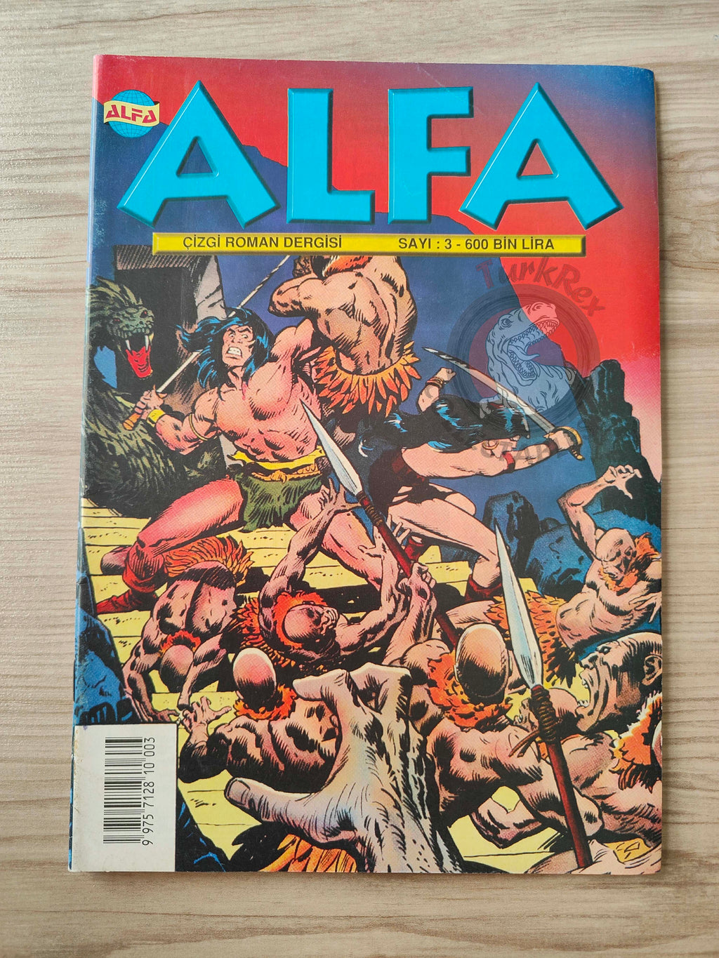 Conan The Barbarian #3 2001 Turkish Comic Turkey #65 #66 #67 #68