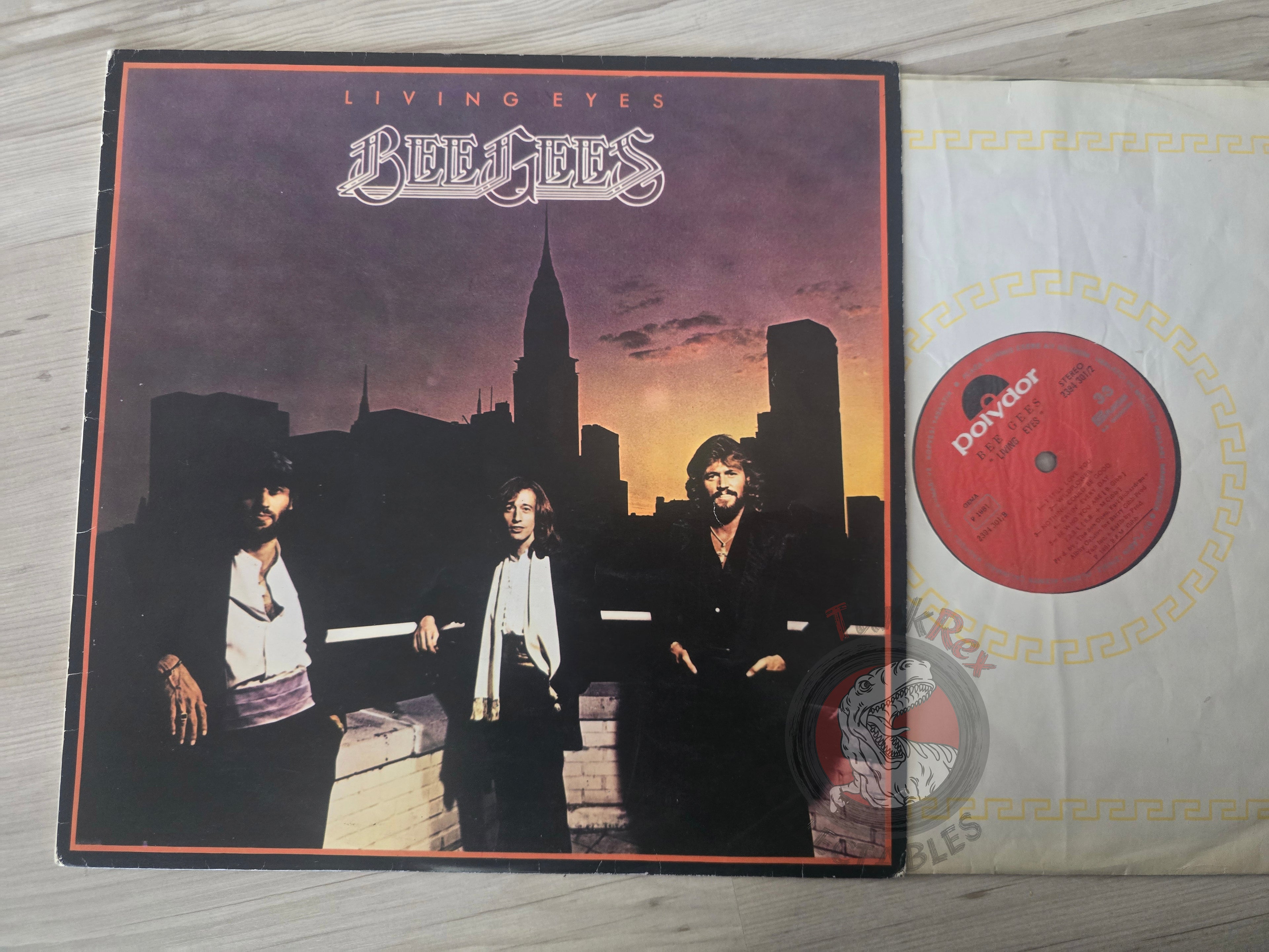 Bee Gees – Living Eyes Turkish Pressing Vinyl Turkey Edition
