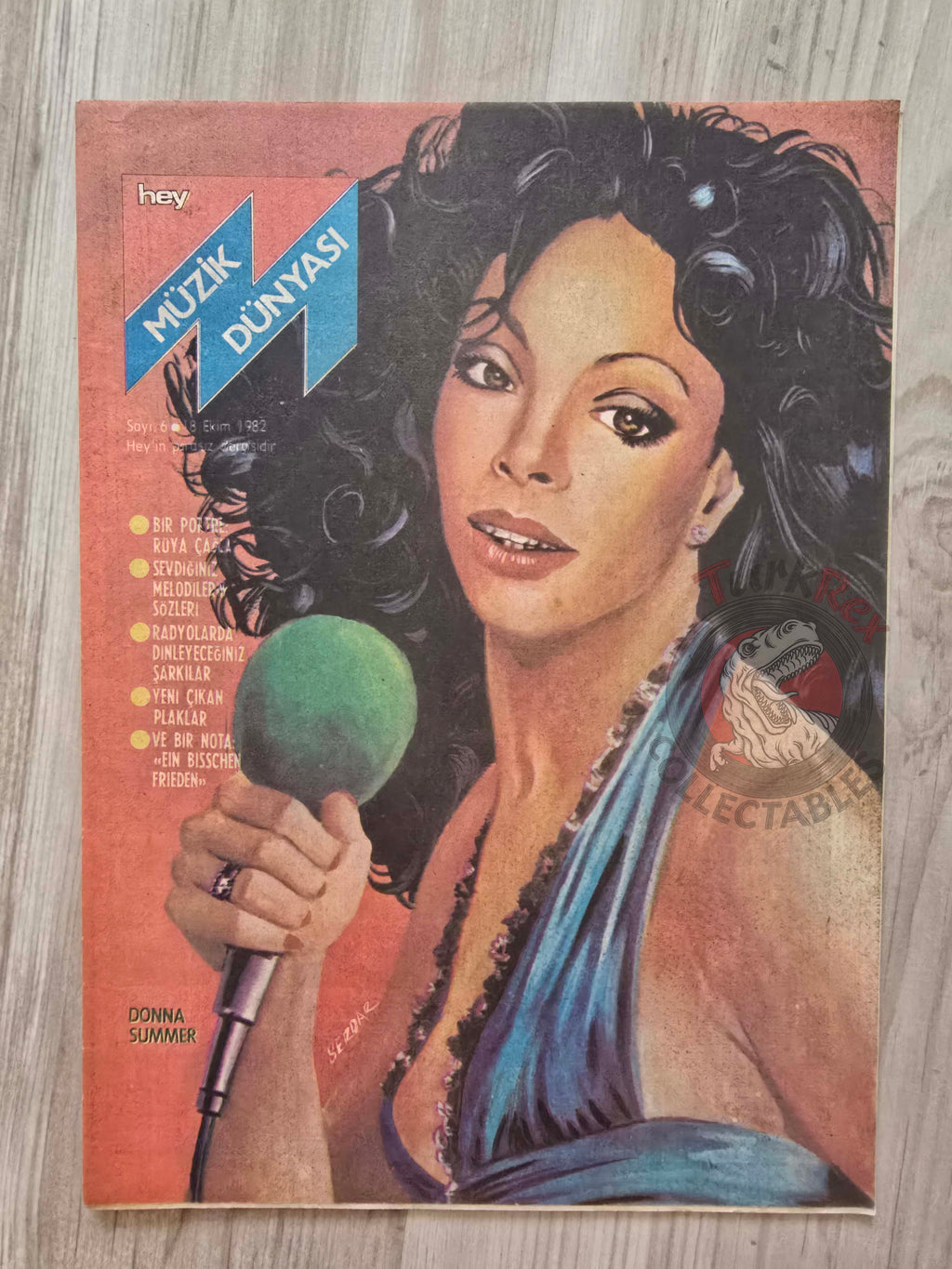 Hey Music World 1982 Donna Summer Turkish Mag Turkey Jacques Brel Pink Floyd Joëlle’s death Nicole