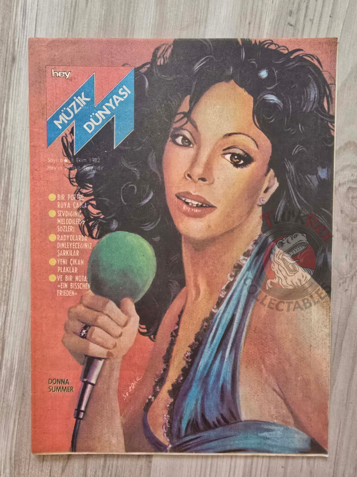 Hey Music World 1982 Donna Summer Turkish Mag Turkey Jacques Brel Pink Floyd Joëlle’s death Nicole
