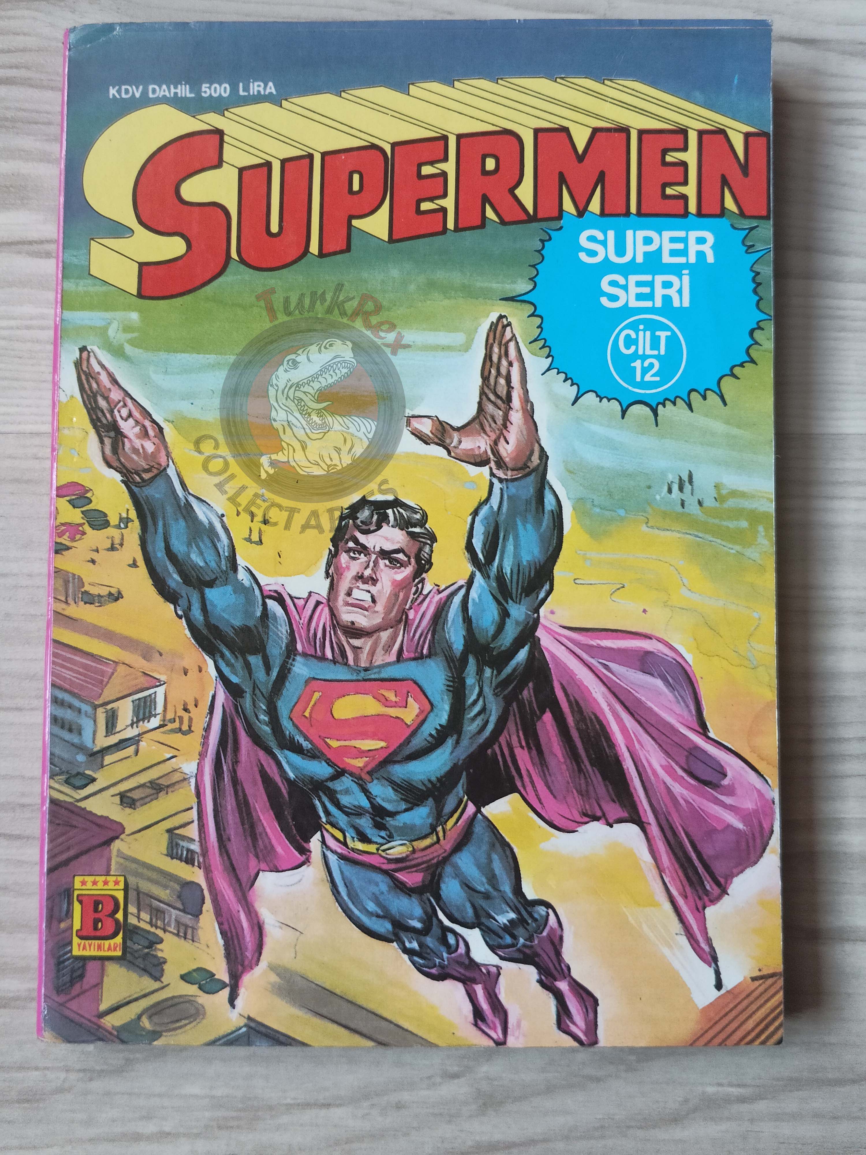 Superman Vol #12 1990 Turkish Comic Turkey #378 #383 Batman Flash #295 Supergirl