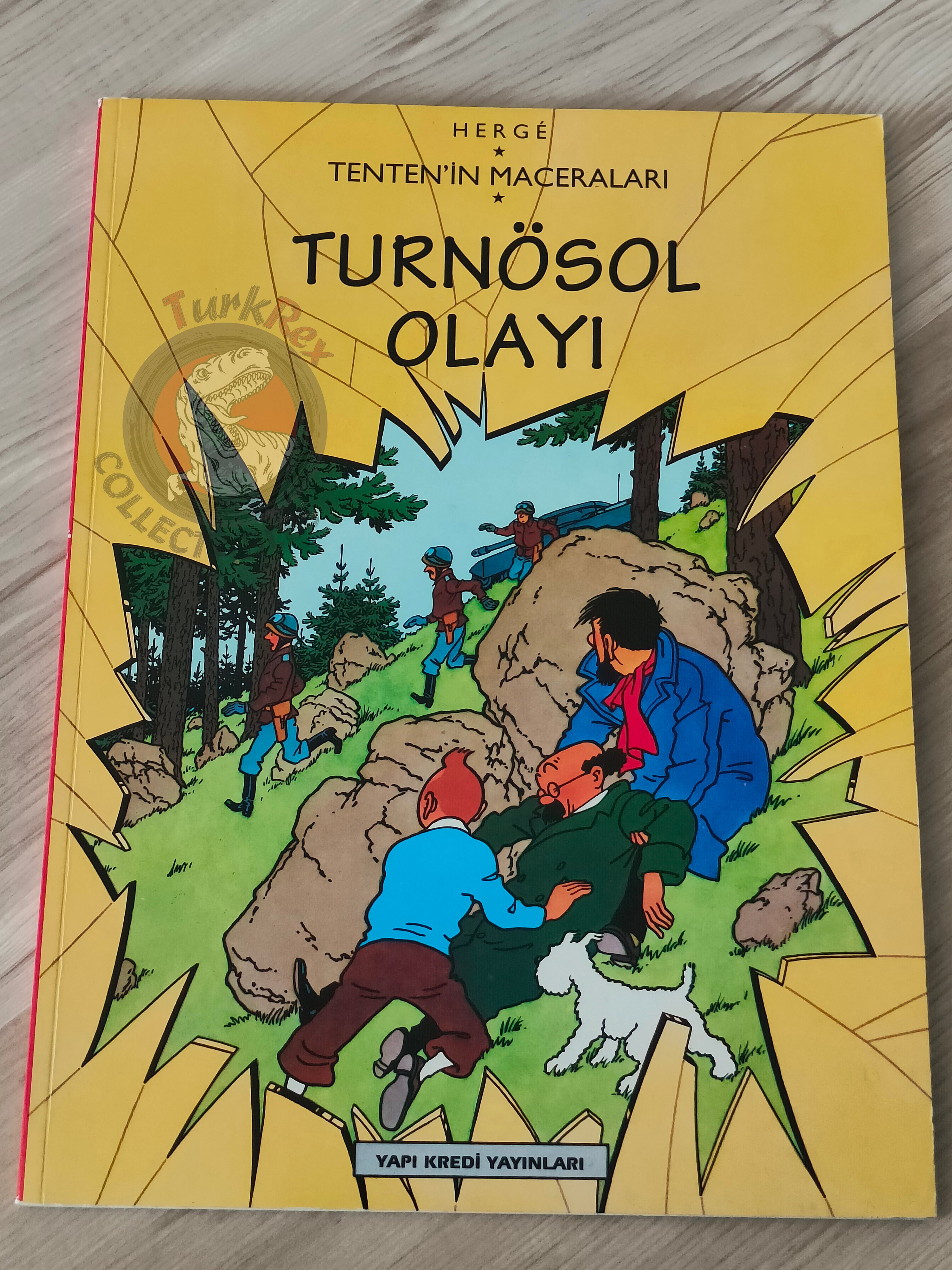 Tintin – The Calculus Affair 1996 Turkish Edition Comic Turkey 1st YKY