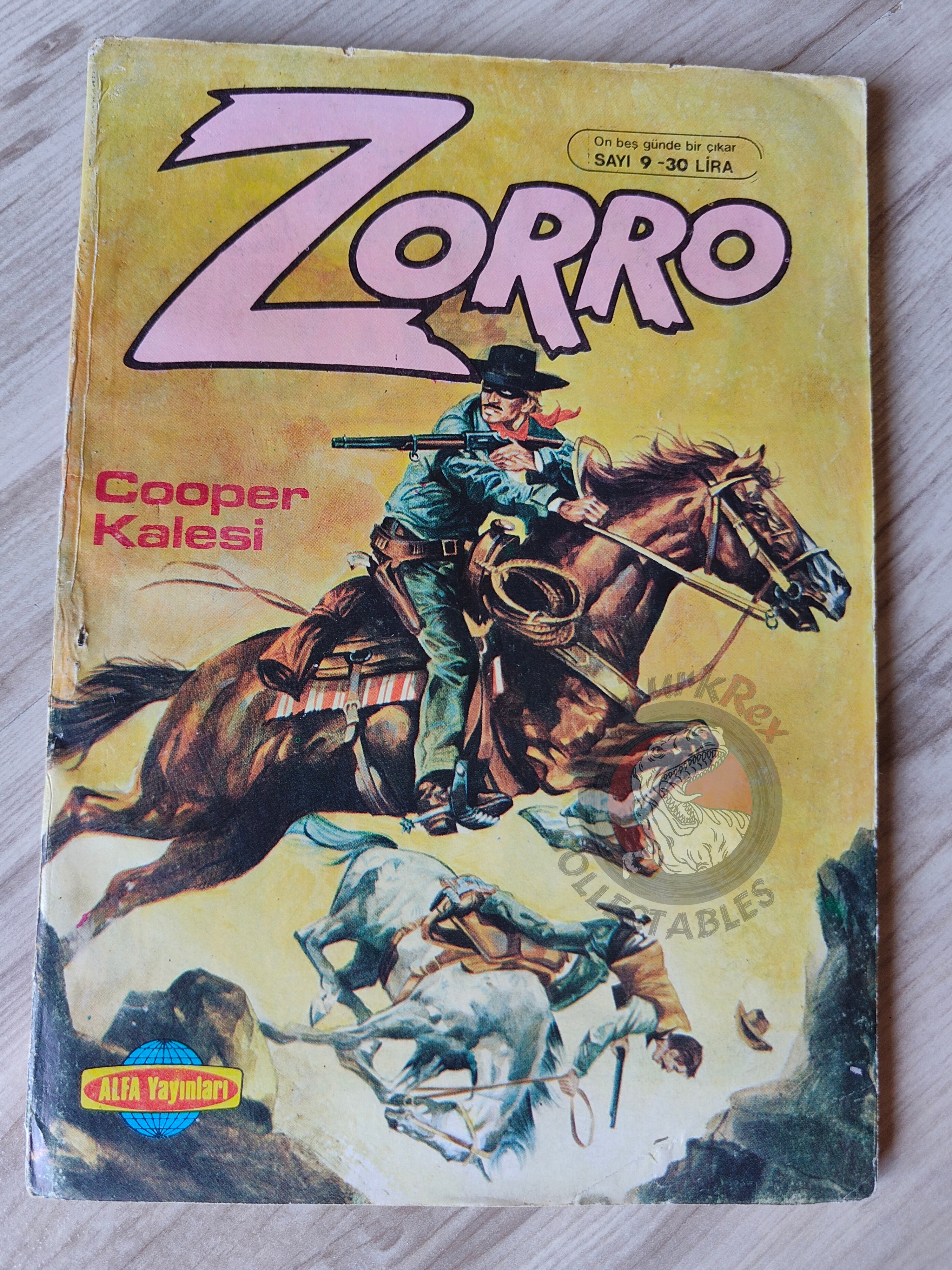 Zorro #9 1980s Turkish Comic Turkey Il Segno di Zorro The Katzenjammer Kids