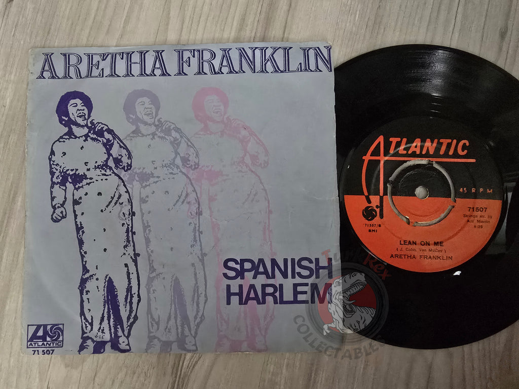 Aretha Franklin – Spanish Harlem 7" Turkish Pressing Vinyl Turkey Edition
