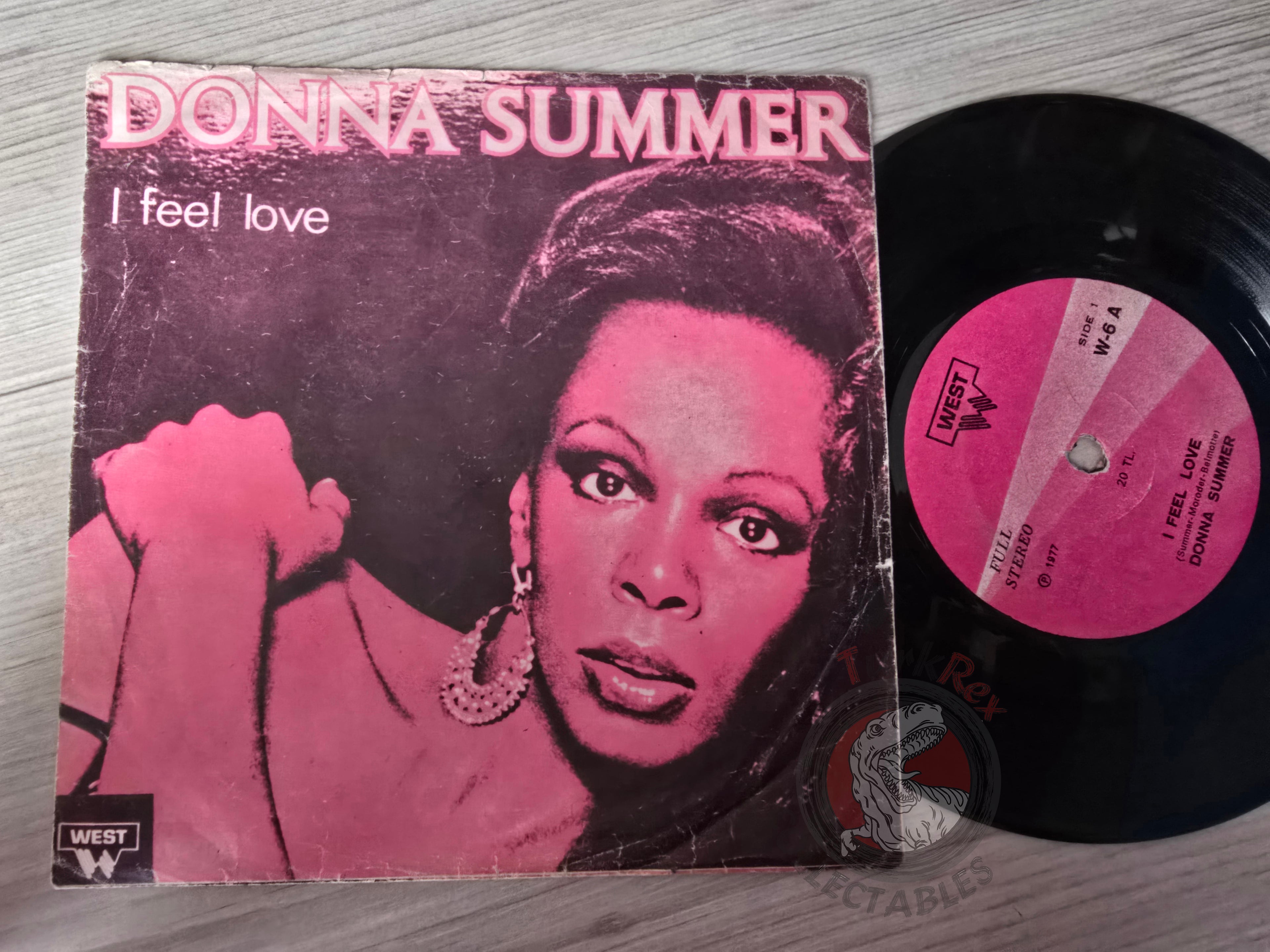 Donna Summer – I Feel Love / Can't We Just Sit Down 7" Turkish Pressing Vinyl Turkey Edition 2