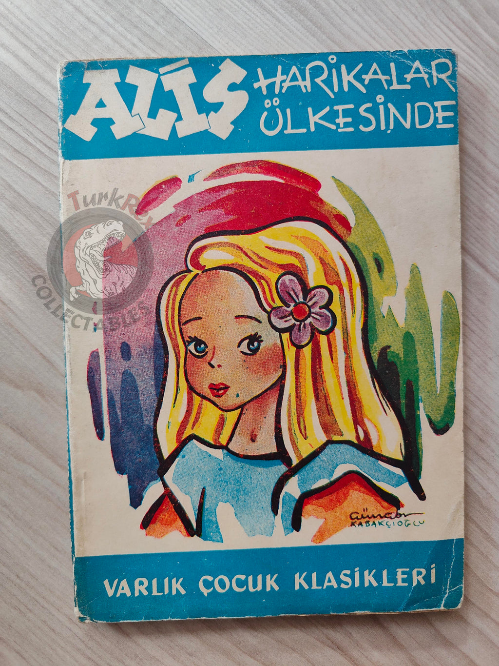 Lewis Carroll – Alice in Wonderland 1953 Turkish Book Turkey Illustrated