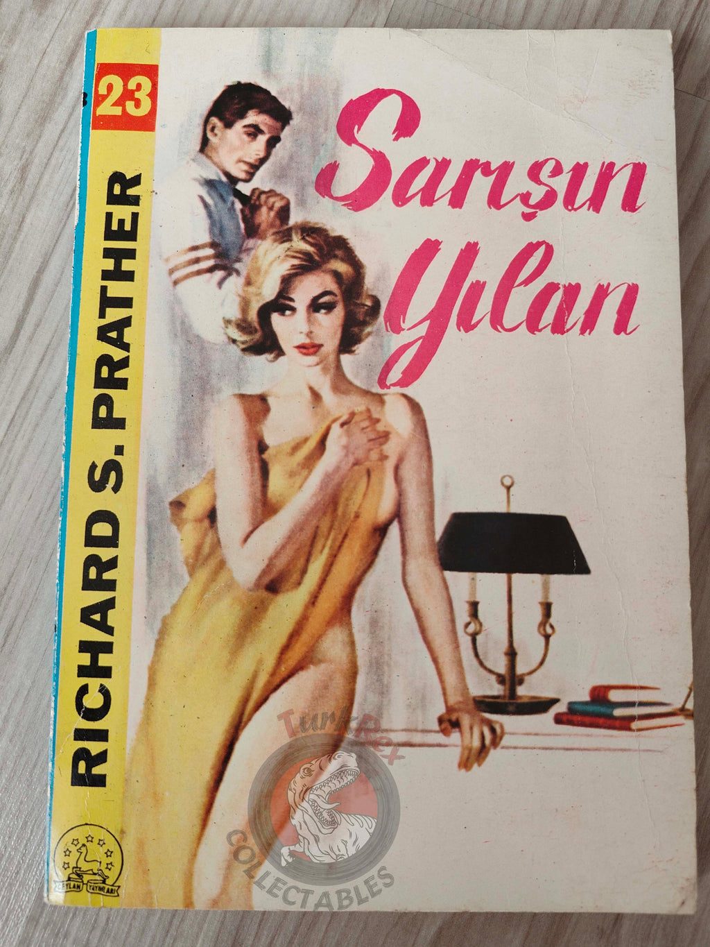 Richard S. Prather – Shell Scott Dig That Crazy Grave 1964 Turkish Book Turkey