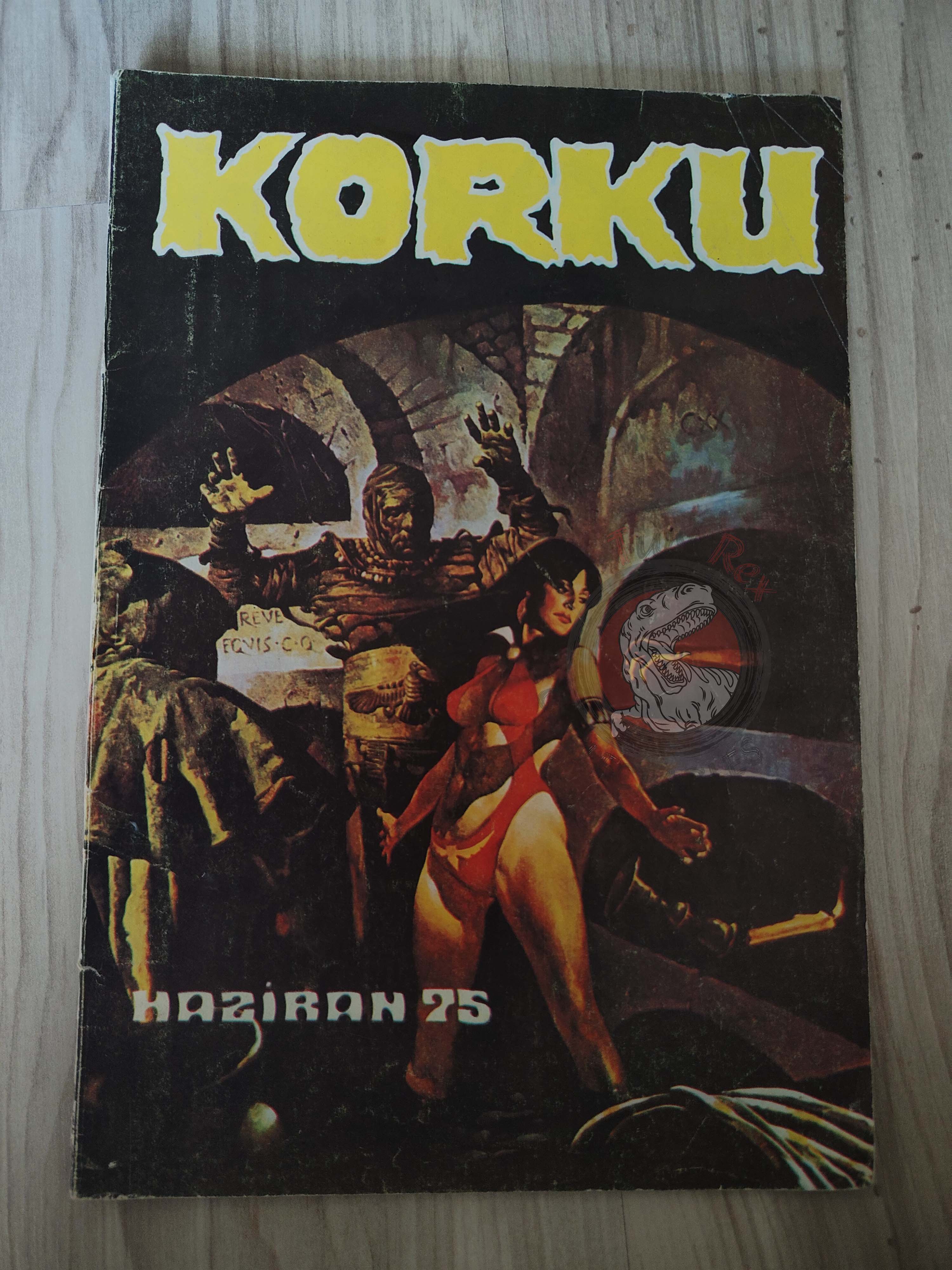 Korku June 1975 Turkish Comic Turkey Vampirella #38 Warren Creepy Eerie