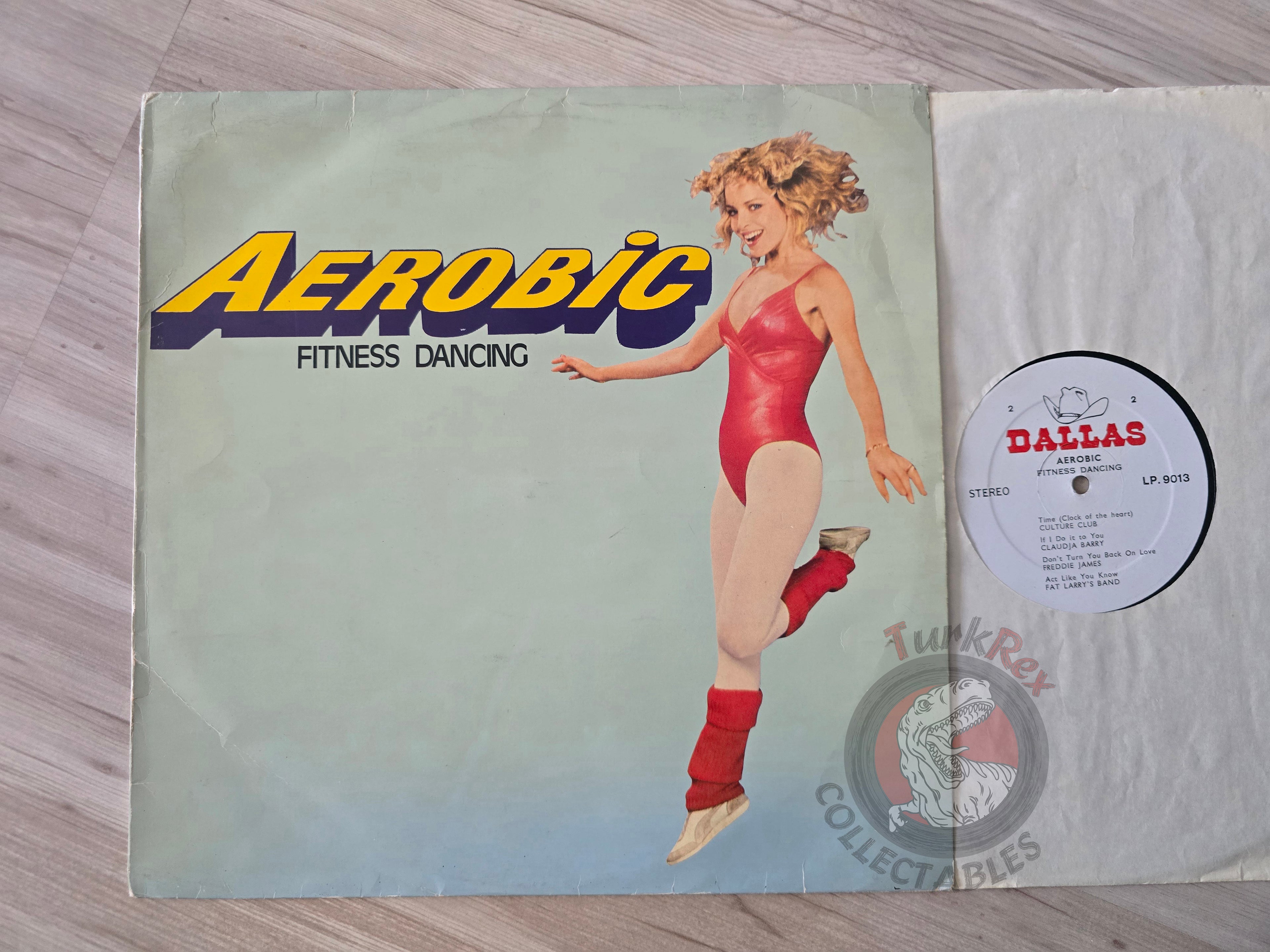 Various – Aerobic Fitness Dancing Turkish Pressing Vinyl Turkey Edition