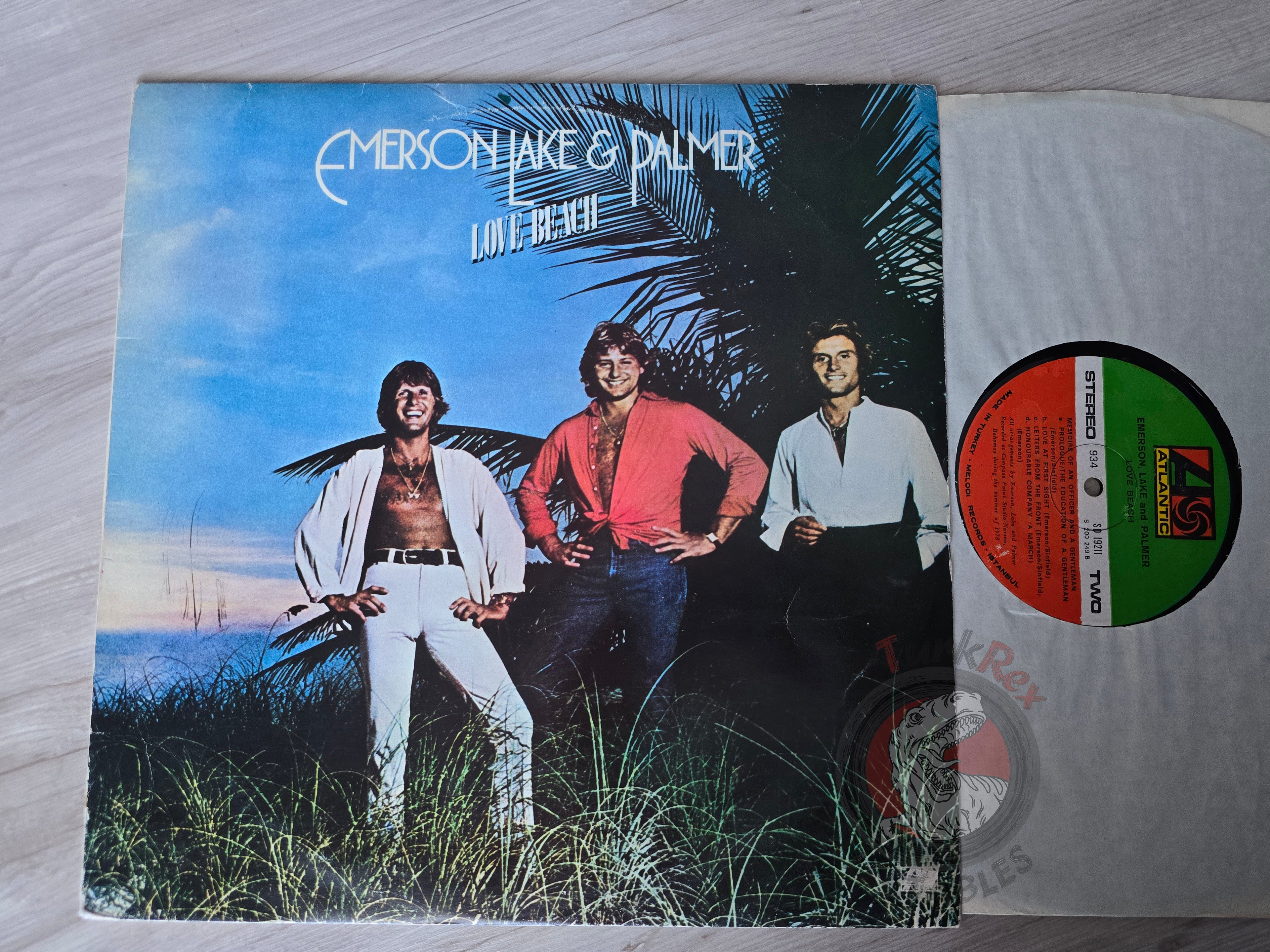 Emerson, Lake & Palmer – Love Beach Turkish Pressing Vinyl Turkey Edition