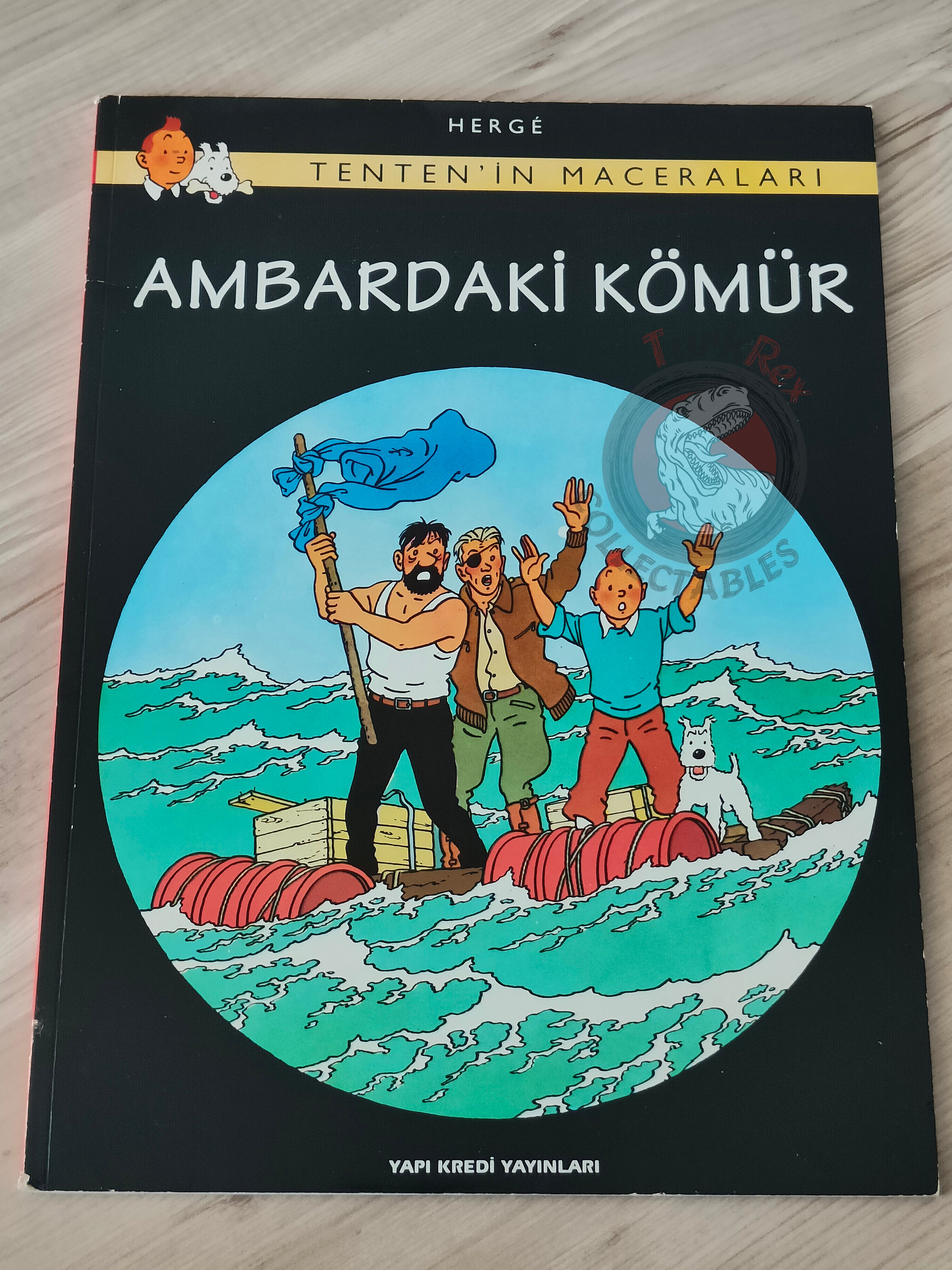 Tintin – The Red Sea Sharks 1996 Turkish Edition Comic Turkey 1st YKY