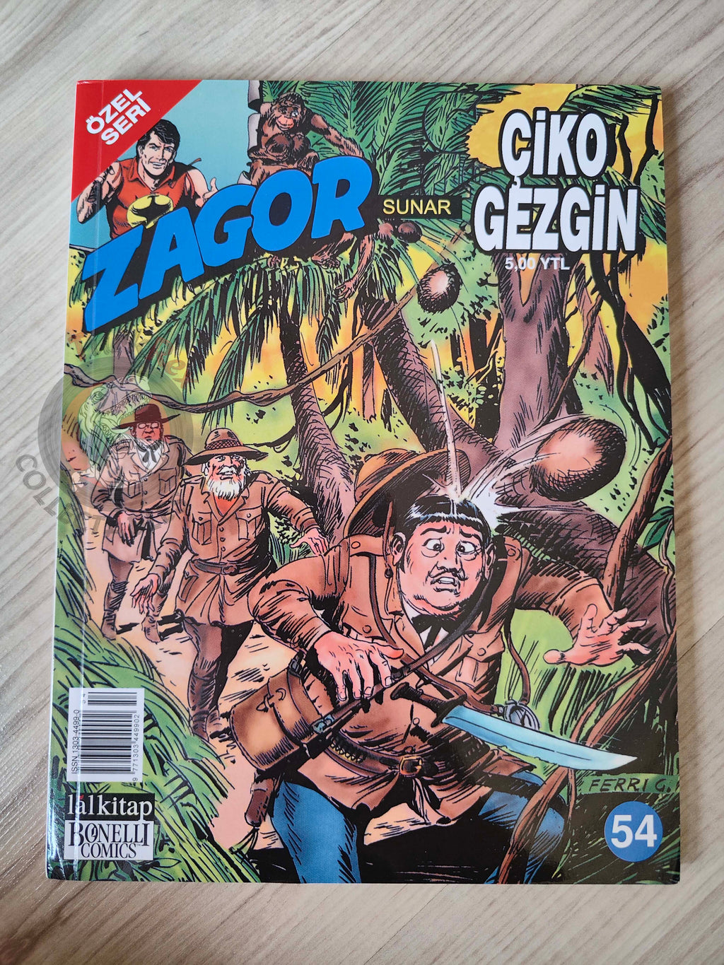 Zagor Cico #54 2007 Cico Esploratore Turkish Comic Turkey #22