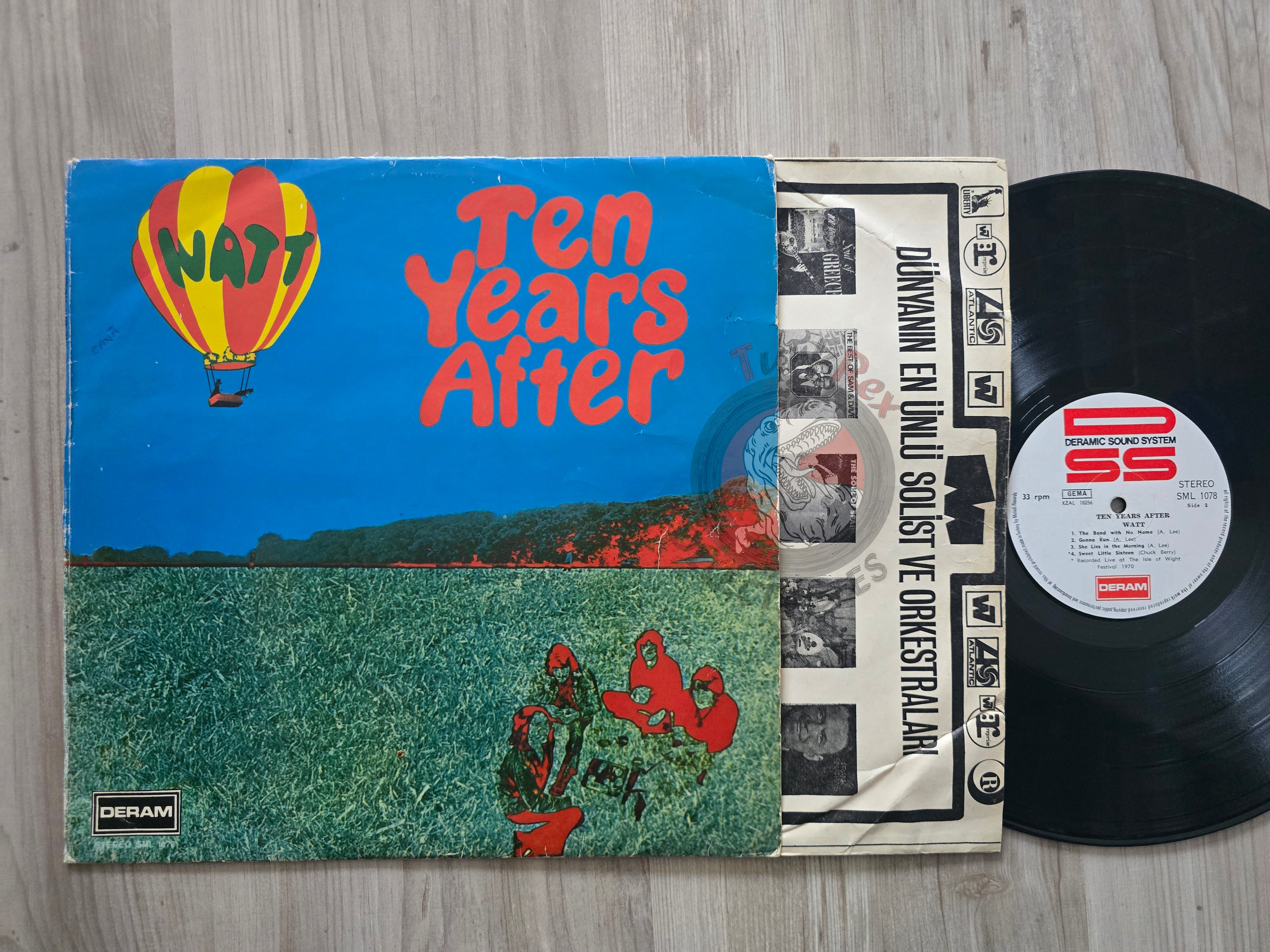 Ten Years After – Watt Turkish Pressing Vinyl Turkey Edition