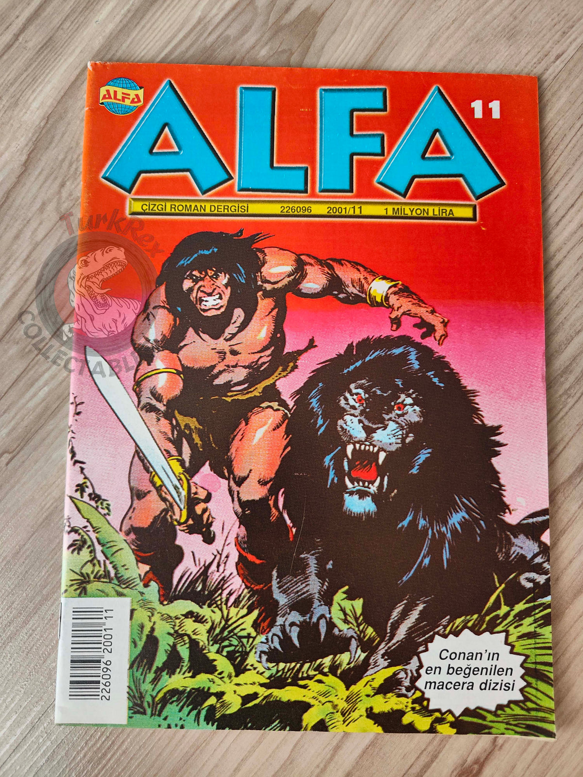 Conan The Barbarian #11 2001 Turkish Comic Turkey #96 #97 #98