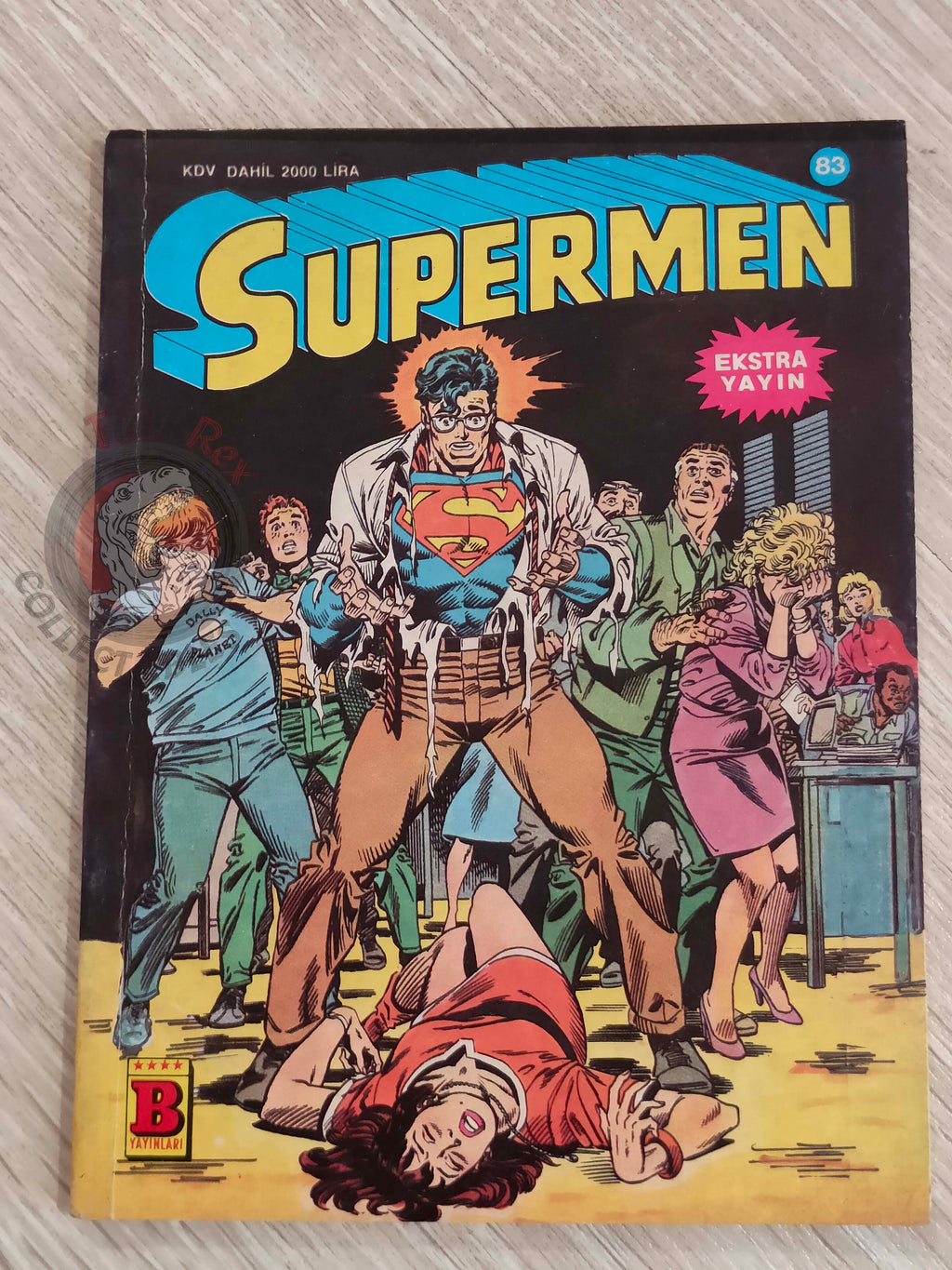 Superman #83 1991 Turkish Comic Turkey #30 Justice League of America Annual #2