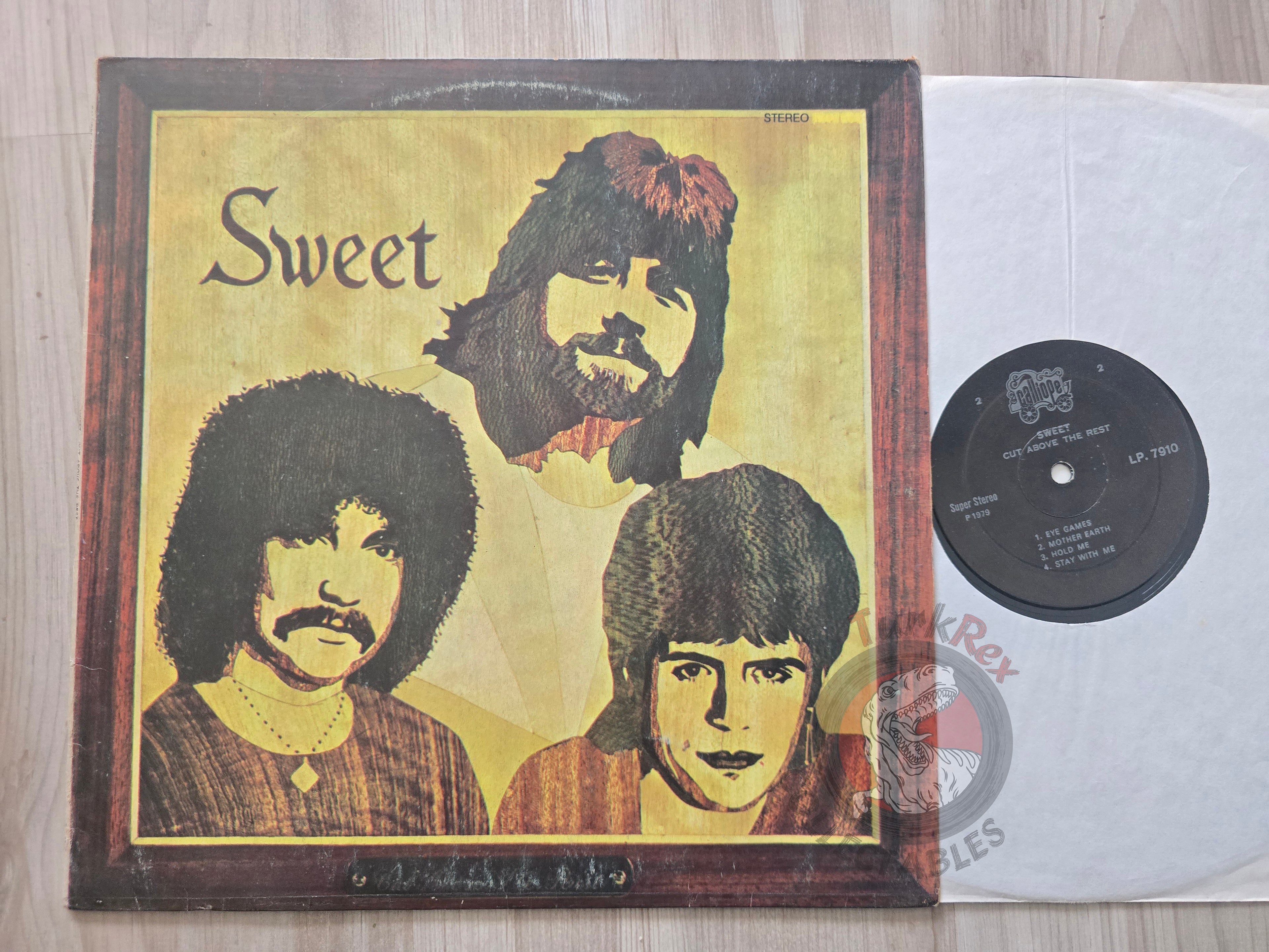 The Sweet – Cut Above The Rest Turkish Pressing Vinyl Turkey Edition