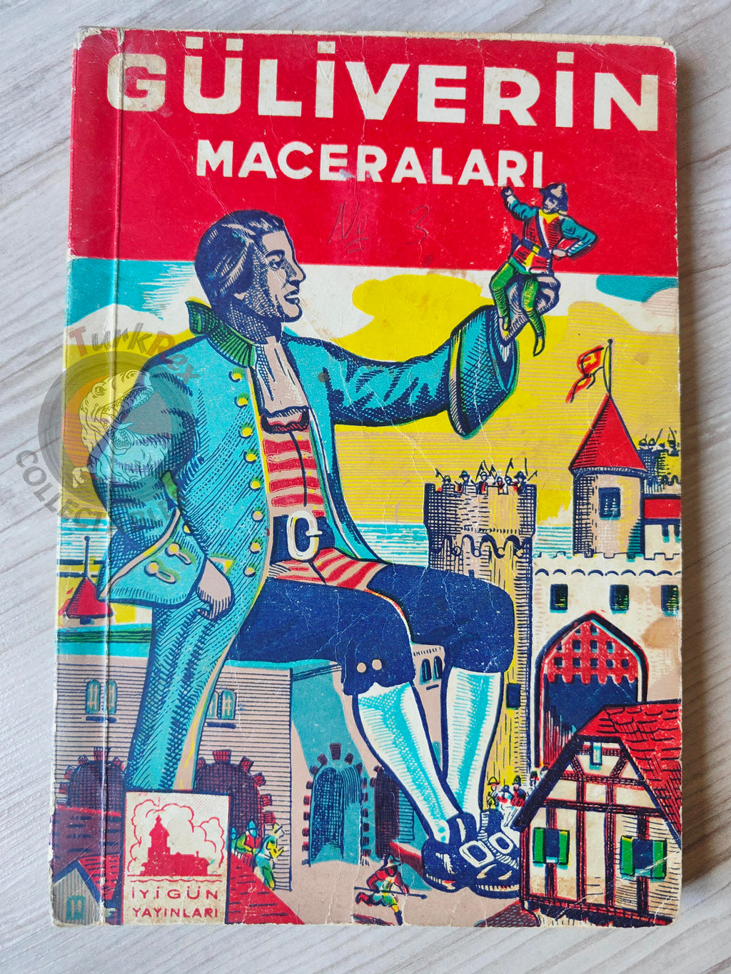 Jonathan Swift – Gulliver's Travels 1966 Turkish Book Turkey Illustrated Henri Iselin