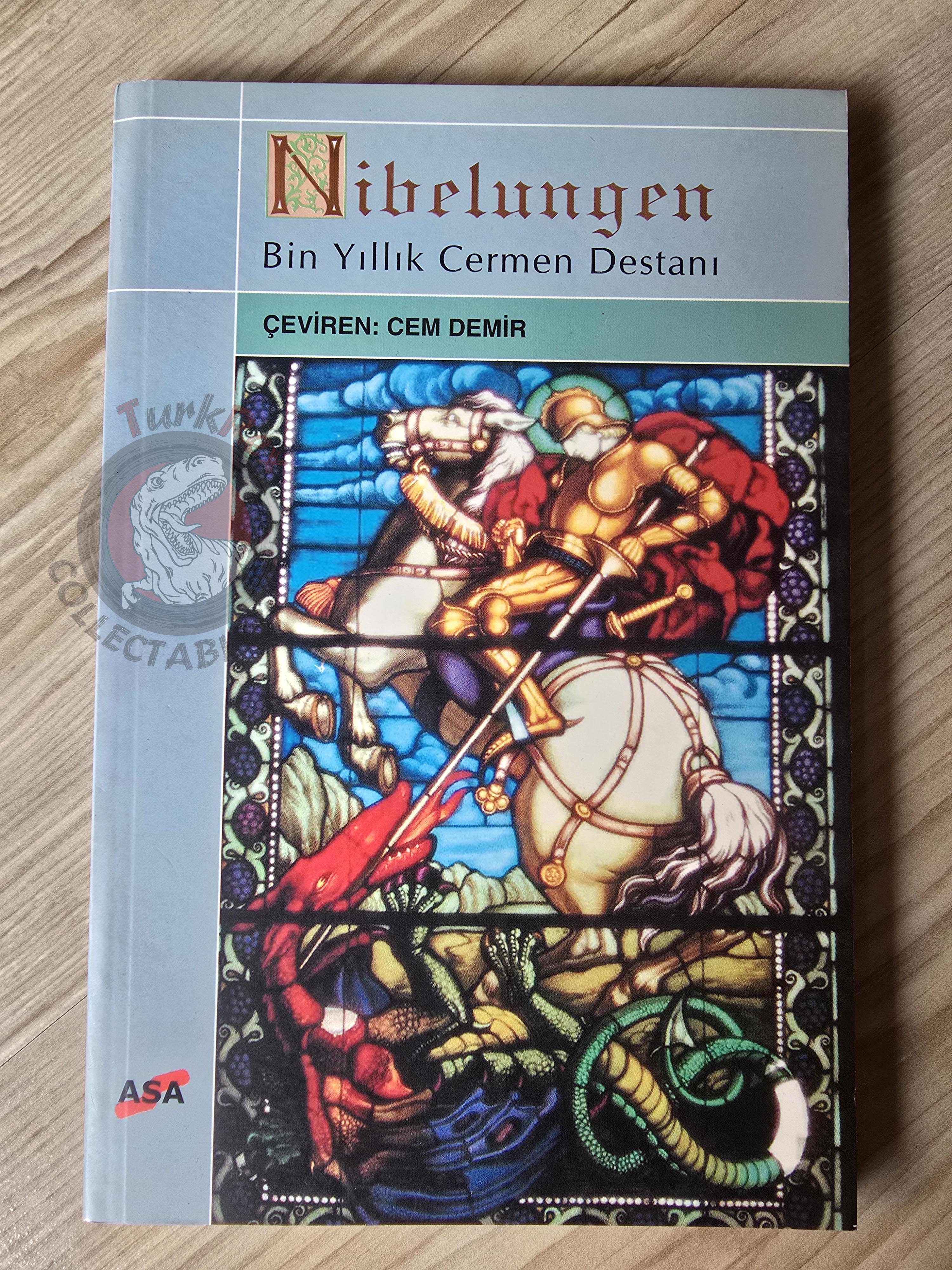 Nibelungenlied Siegfried 2001 Turkish Book Turkey