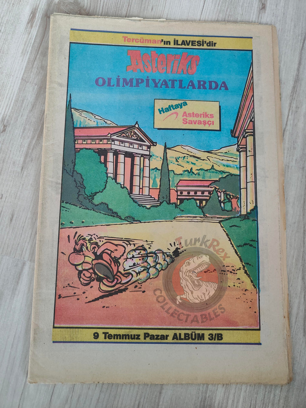 Asterix – Asterix at the Olympic Games early 90s Turkish Edition Comic Turkey