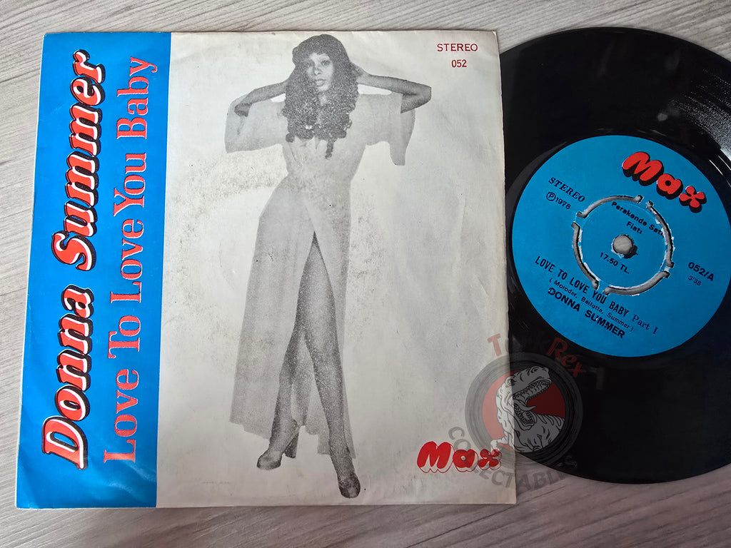 Donna Summer – Love To Love You Baby 7" Turkish Pressing Vinyl Turkey Edition 2