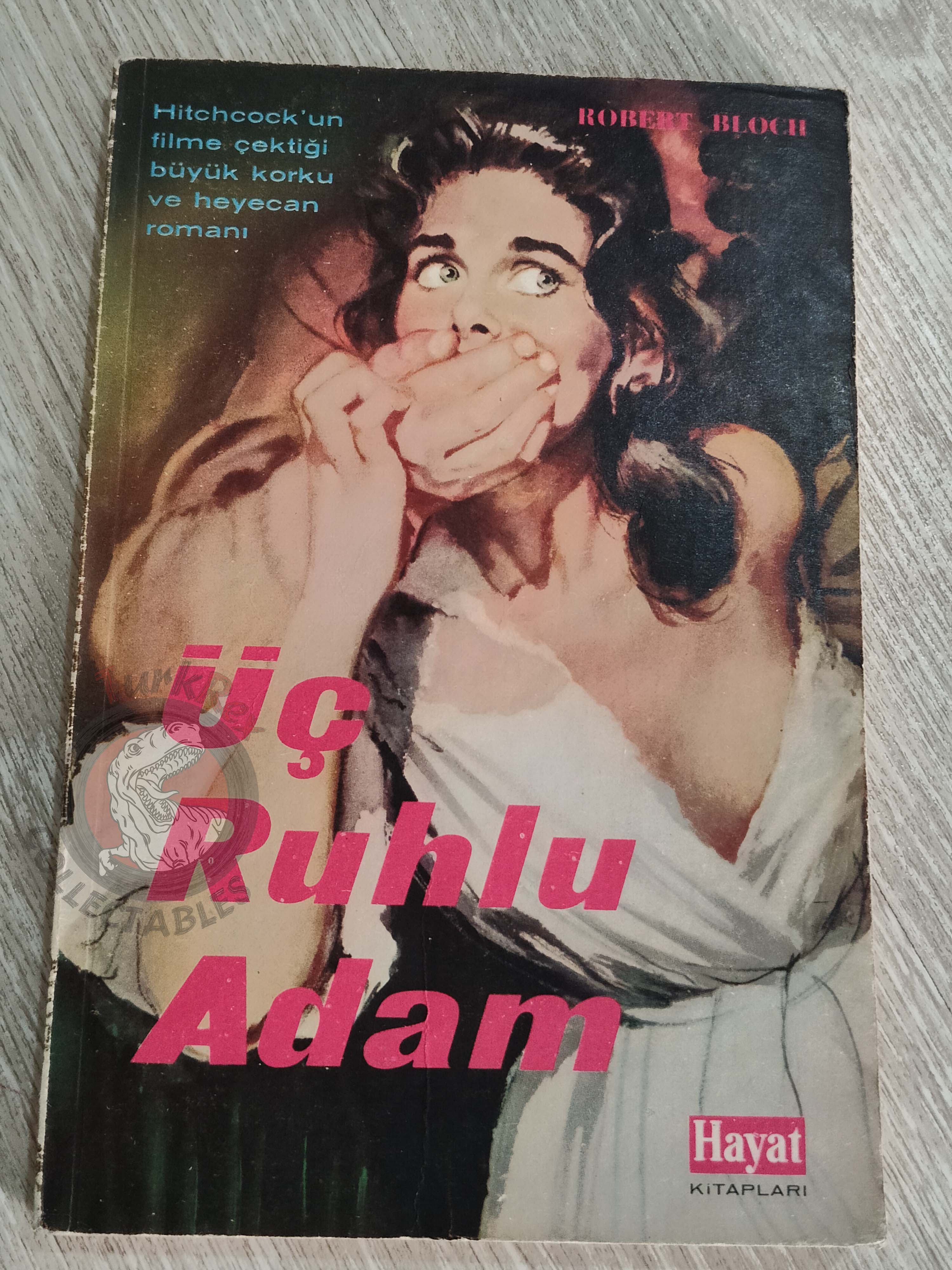 Robert Bloch – Psycho 1962 1st Turkish Book Turkey Alfred Hitchcock