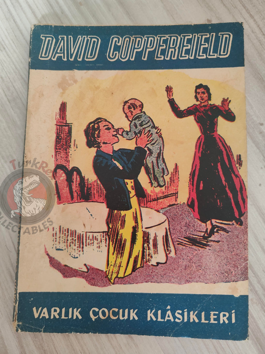 Charles Dickens – David Copperfield 1959 Turkish Book Turkey Illustrated