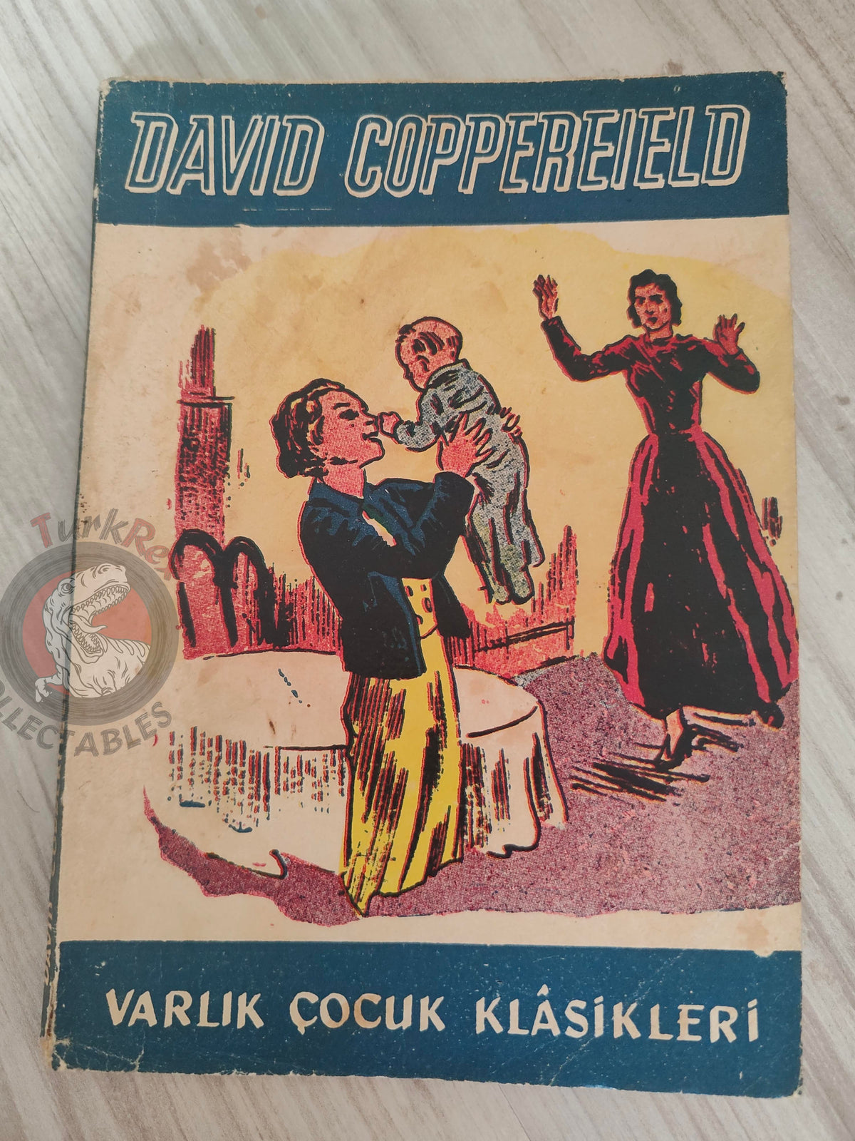Charles Dickens – David Copperfield 1959 Turkish Book Turkey Illustrated