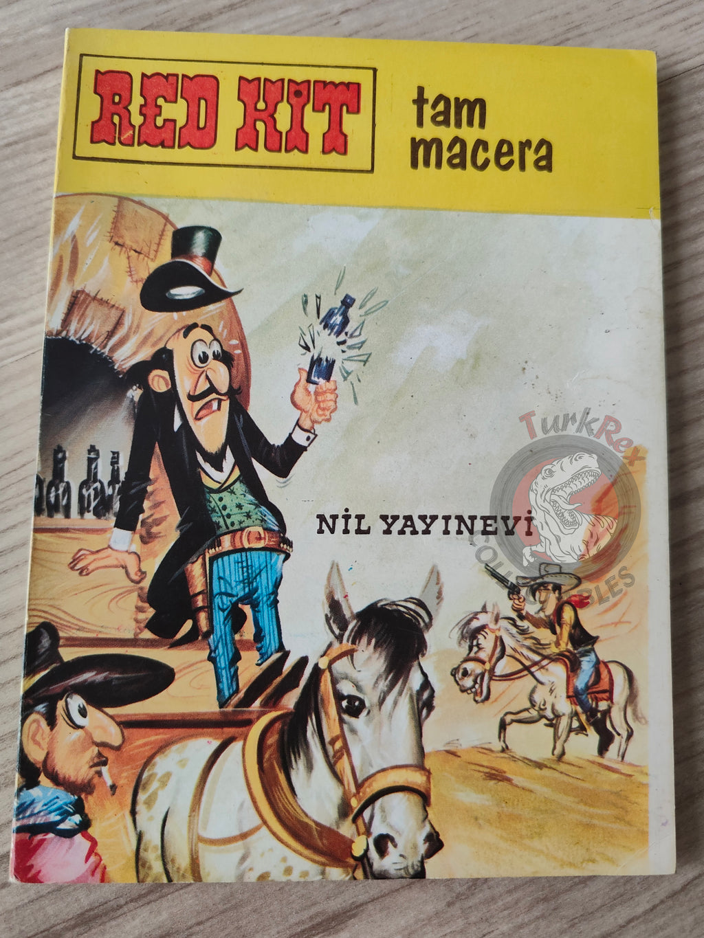 Lucky Luke - Les Collines noires 1980s Turkish Comic Turkey