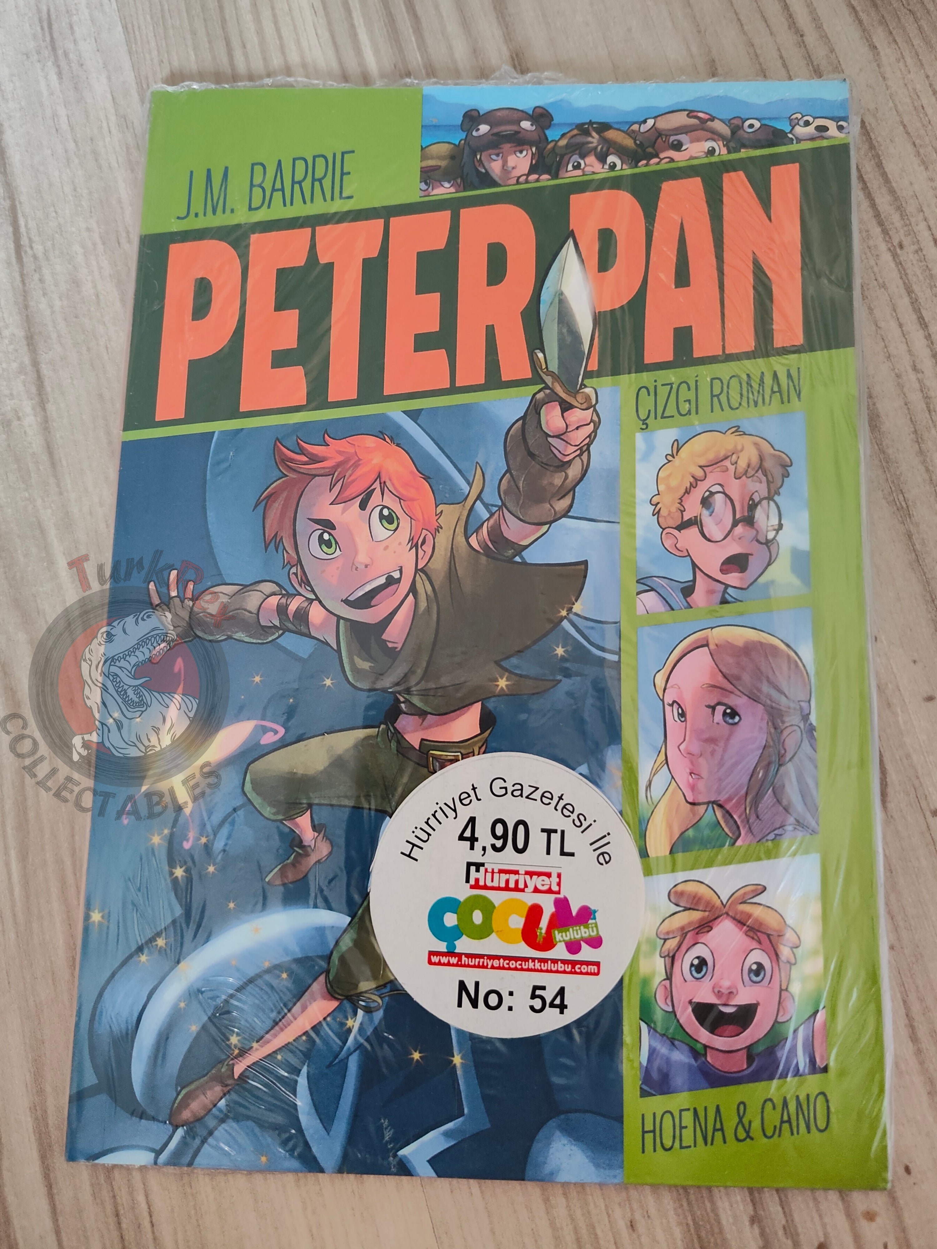 Peter Pan – J. M. Barrie Turkish Comic Turkey Stone Arch Books