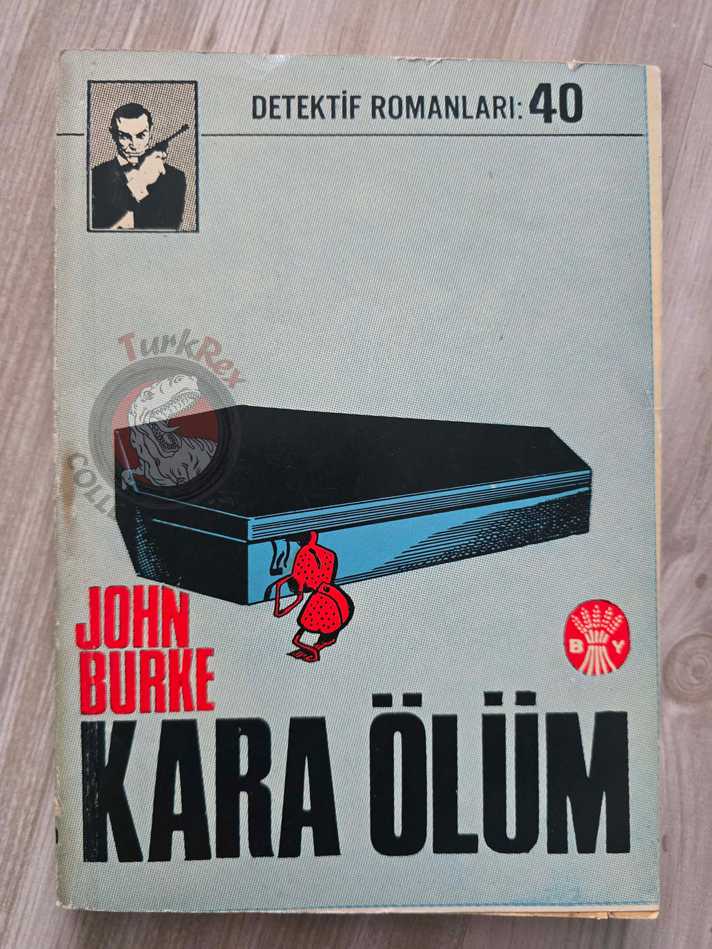 John Burke – The Man Who Finally Died 1967 1st Turkish Book Turkey
