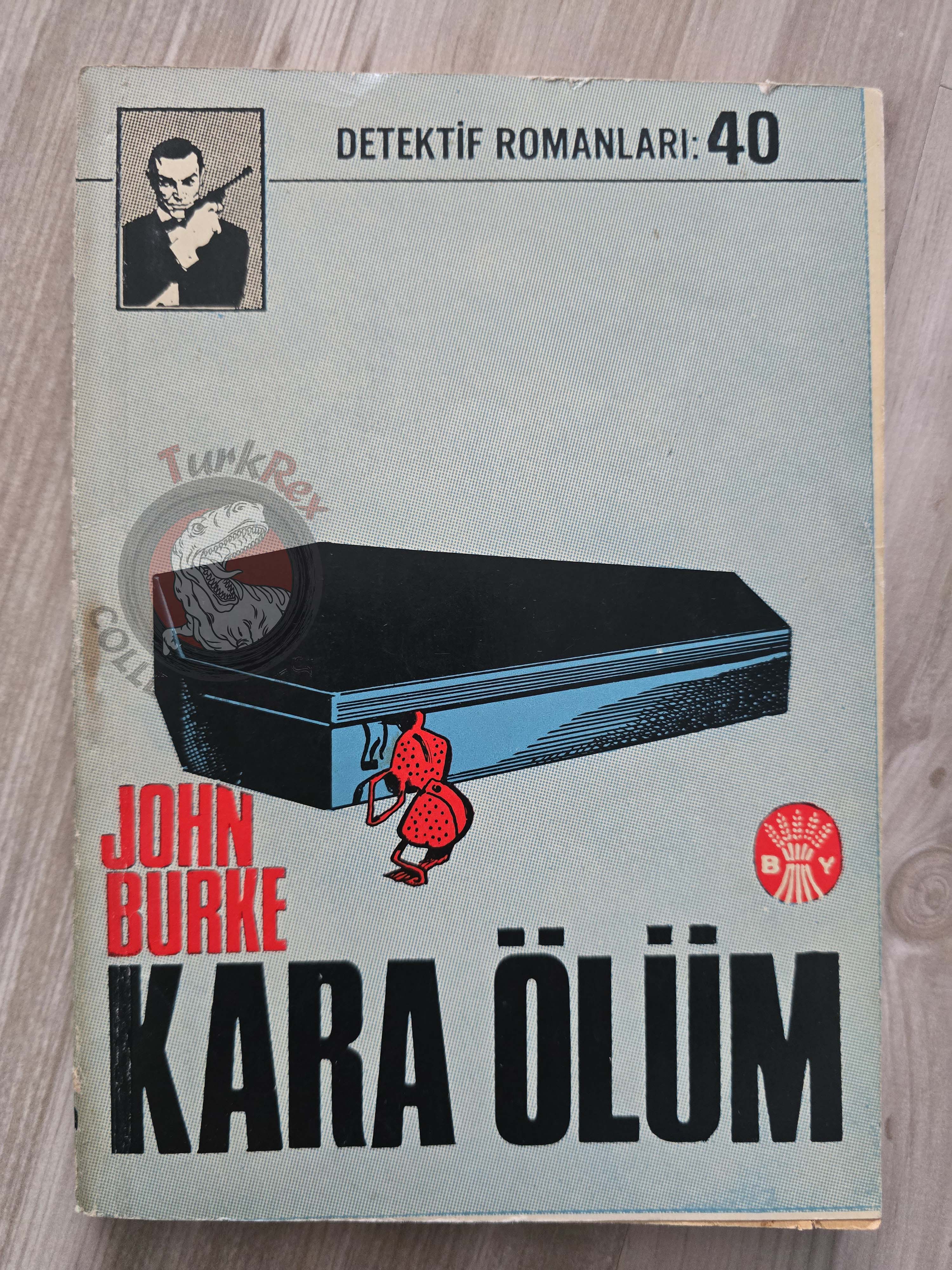 John Burke – The Man Who Finally Died 1967 1st Turkish Book Turkey