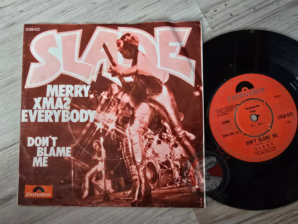 Slade – Merry Xmas Everybody 7" Turkish Pressing Vinyl Turkey Edition