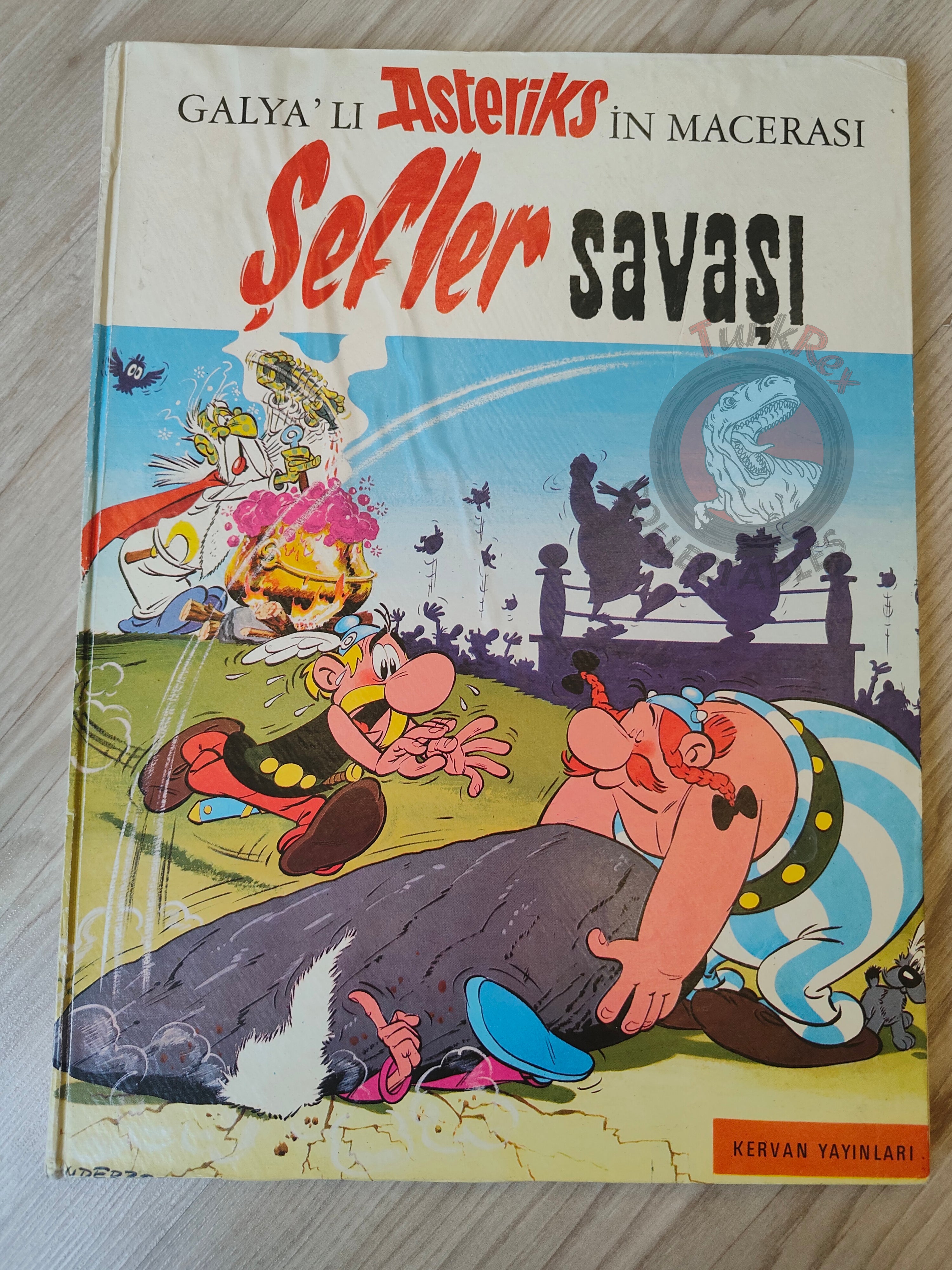 Asterix – Asterix and the Big Fight 1973 Turkish Edition Comic Turkey