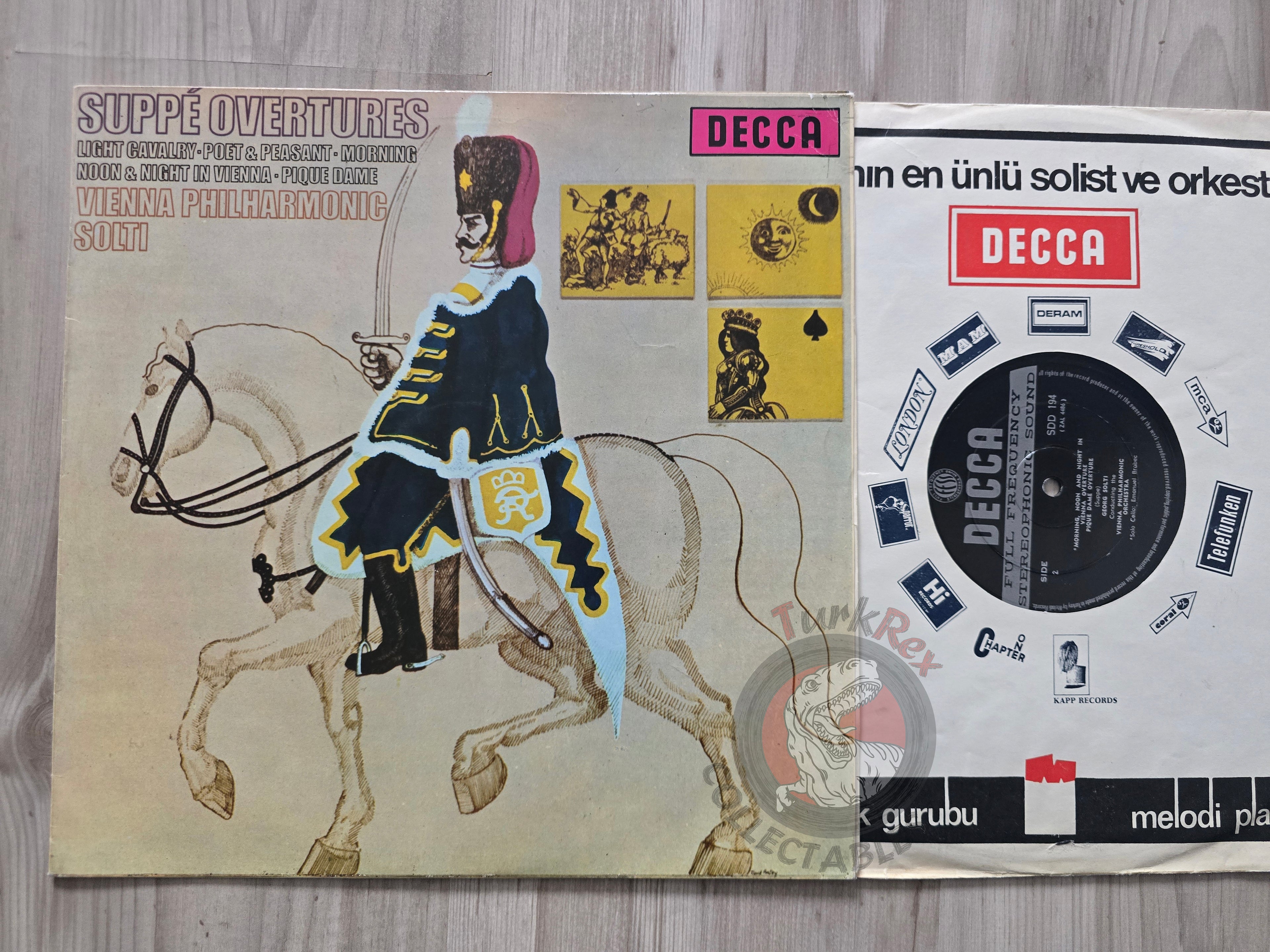 Suppé, Georg Solti – Overtures Turkish Pressing Vinyl Turkey Edition