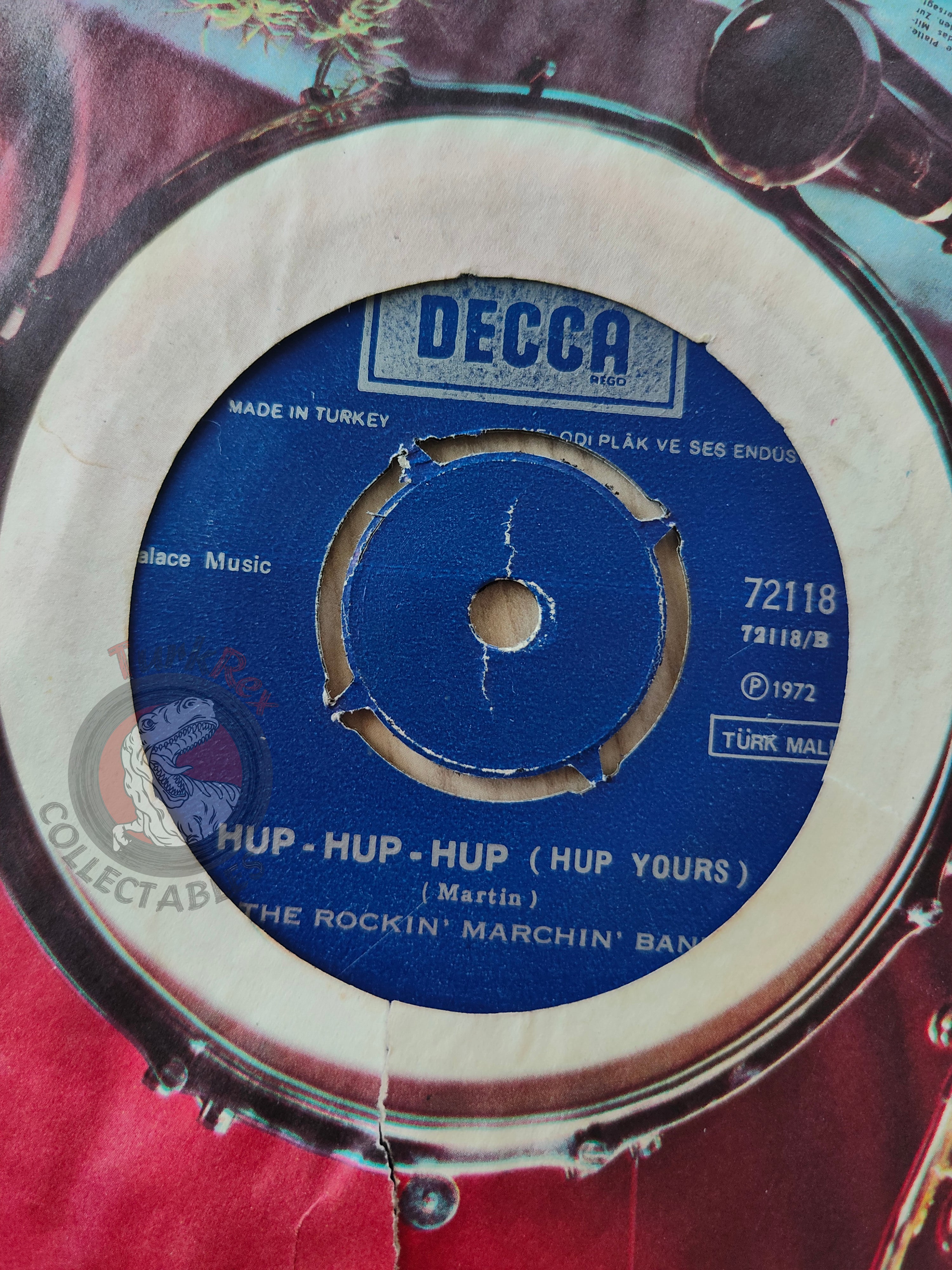 The Rockin' Marchin' Band – Rock And Roll Part 2 7" Turkish Pressing Vinyl Turkey Edition