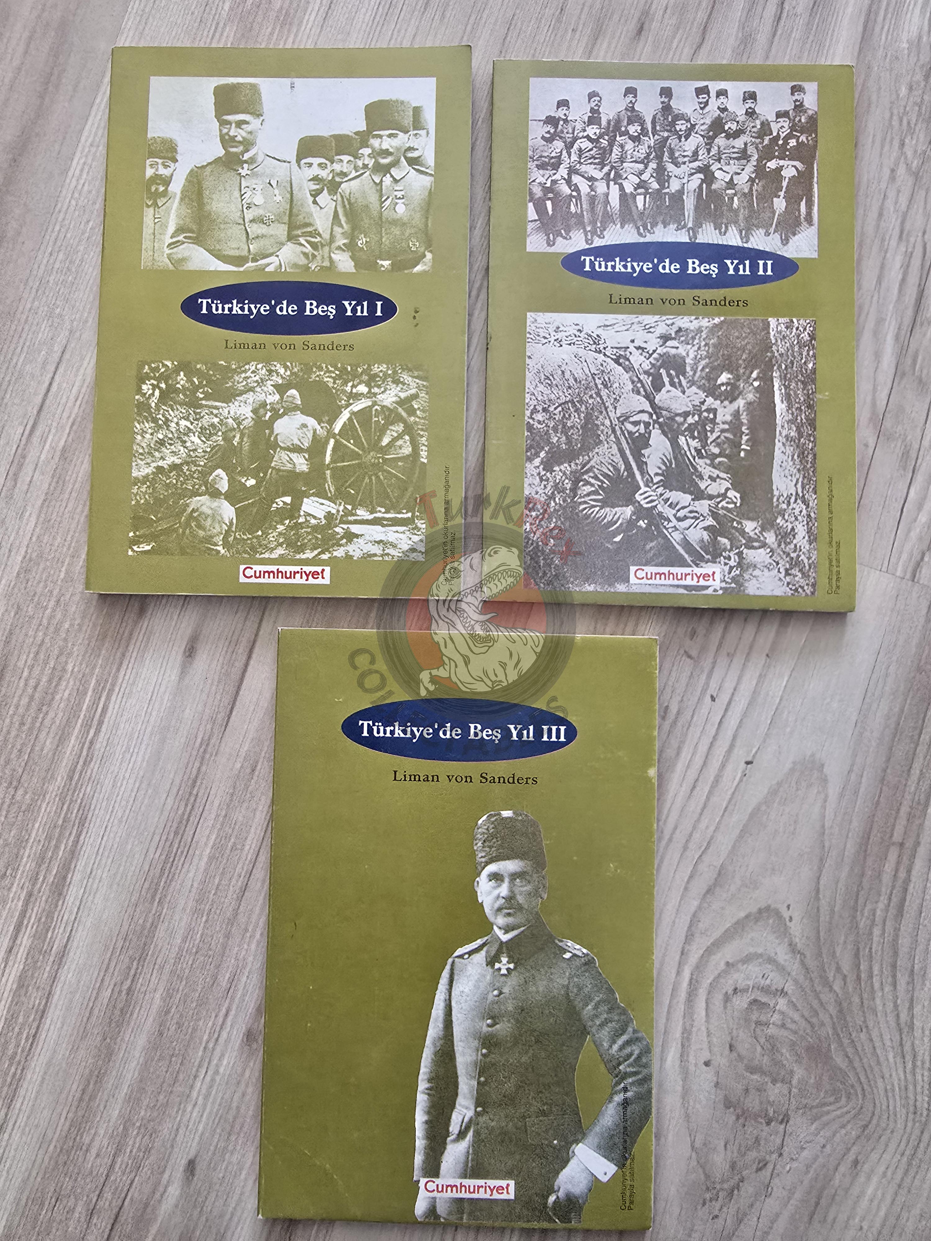 Liman von Sanders – Five Years in Turkey 1998 Turkish Book Turkey