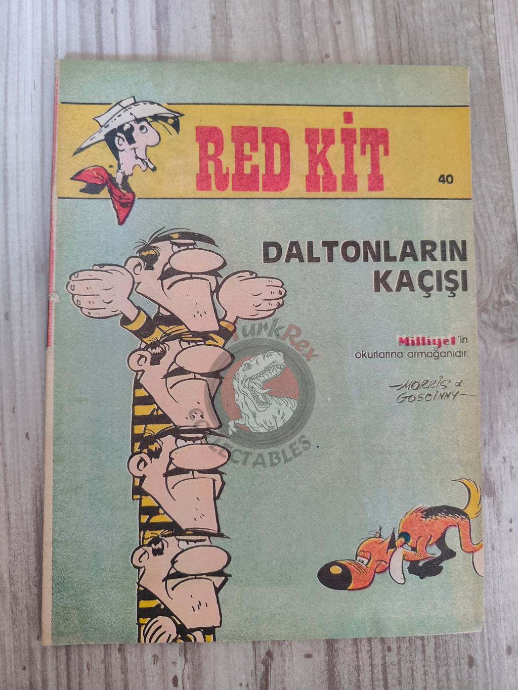Lucky Luke #40 Les Dalton courent toujours 1989 Turkish Comic Turkey