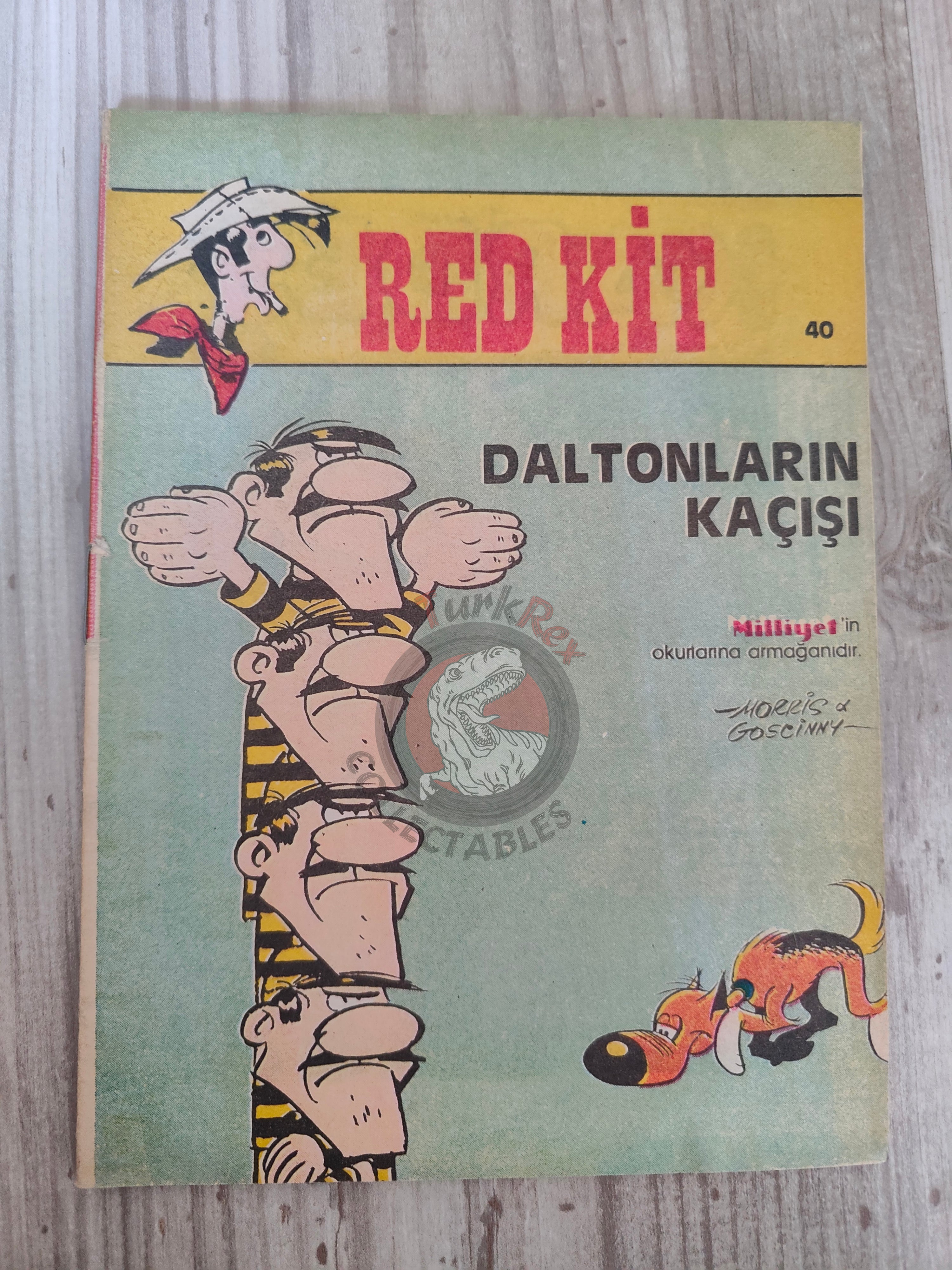 Lucky Luke #40 Les Dalton courent toujours 1989 Turkish Comic Turkey