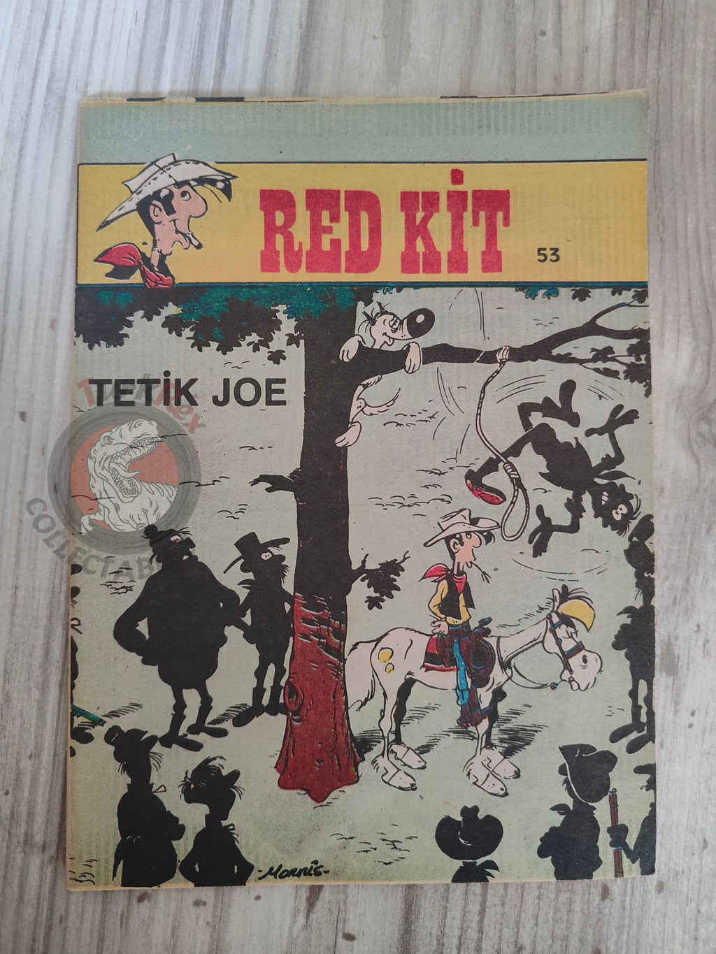 Lucky Luke #53 Sous le Ciel de l'Ouest 1989 Turkish Comic Turkey
