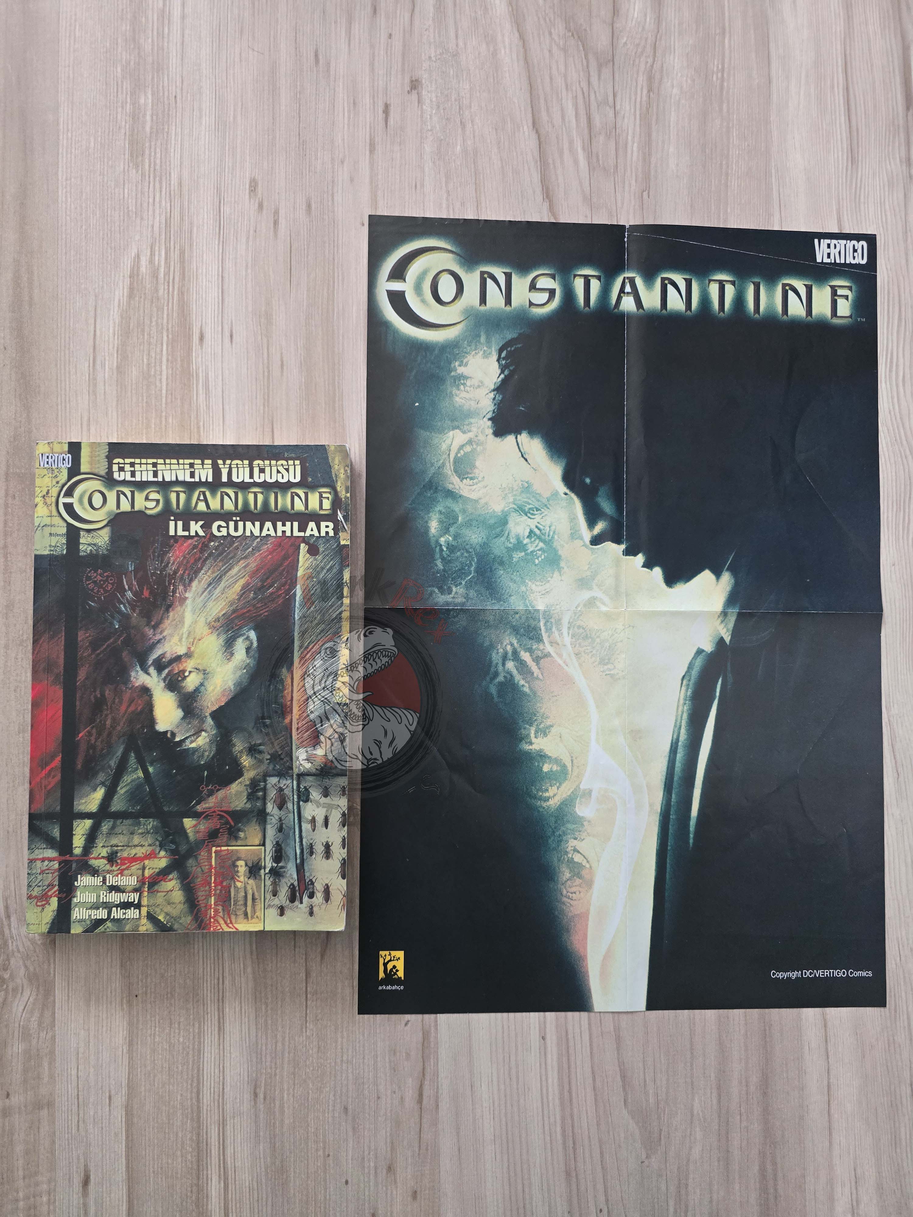 John Constantine Hellblazer Vol. #1 Original Sins Turkish Comic Turkey 2005