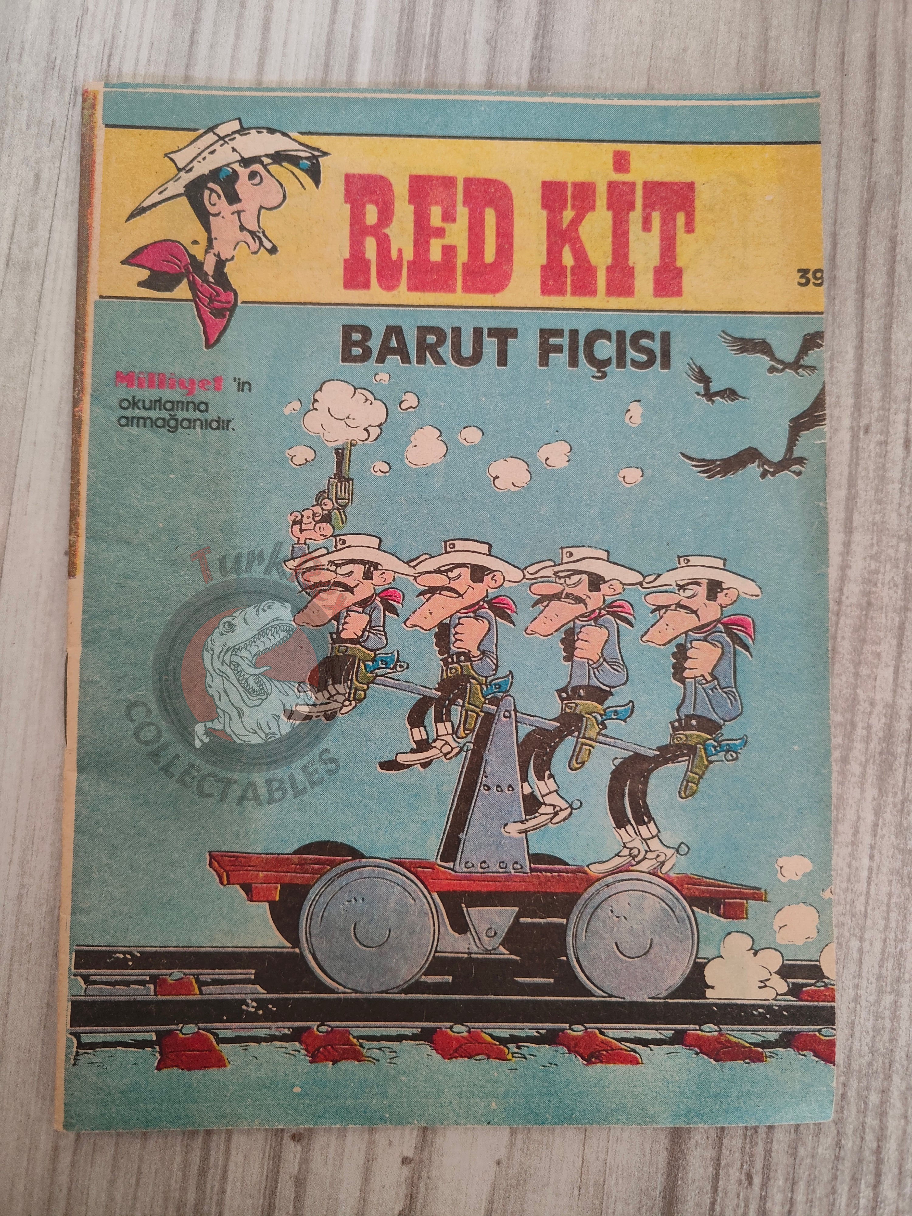 Lucky Luke #39 Nitroglycérine 1989 Turkish Comic Turkey