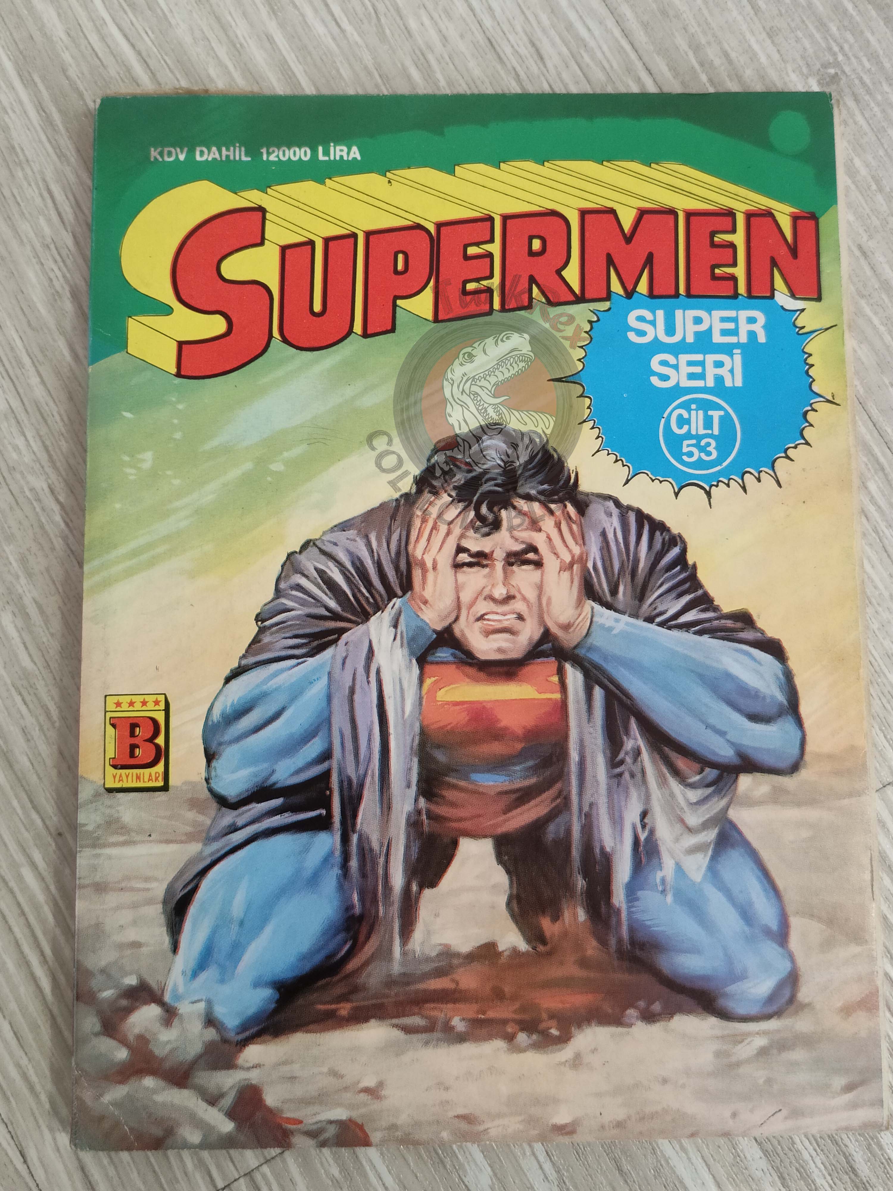 Superman Vol #53 1993 Turkish Comic Turkey #401 Action Comics #507 Supergirl