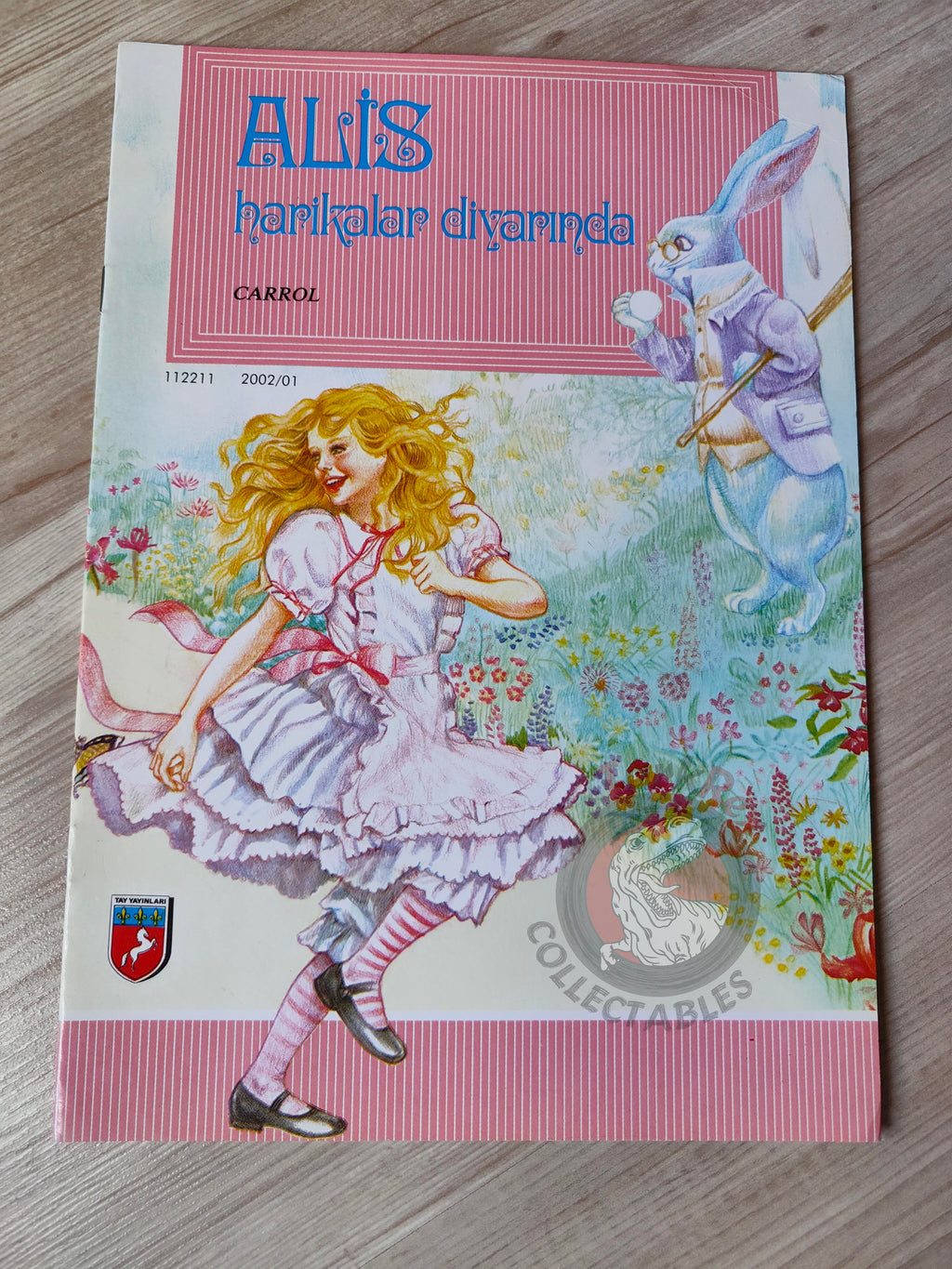 Lewis Carroll – Alice in Wonderland 2002 Turkish Book Turkey Illustrated Serenella Del Vita