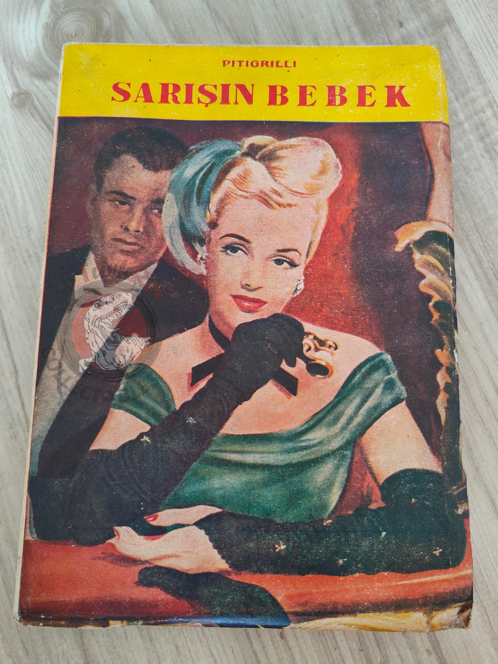 Pitigrilli – Dolicocefala Bionda 1958 Turkish Book Turkey