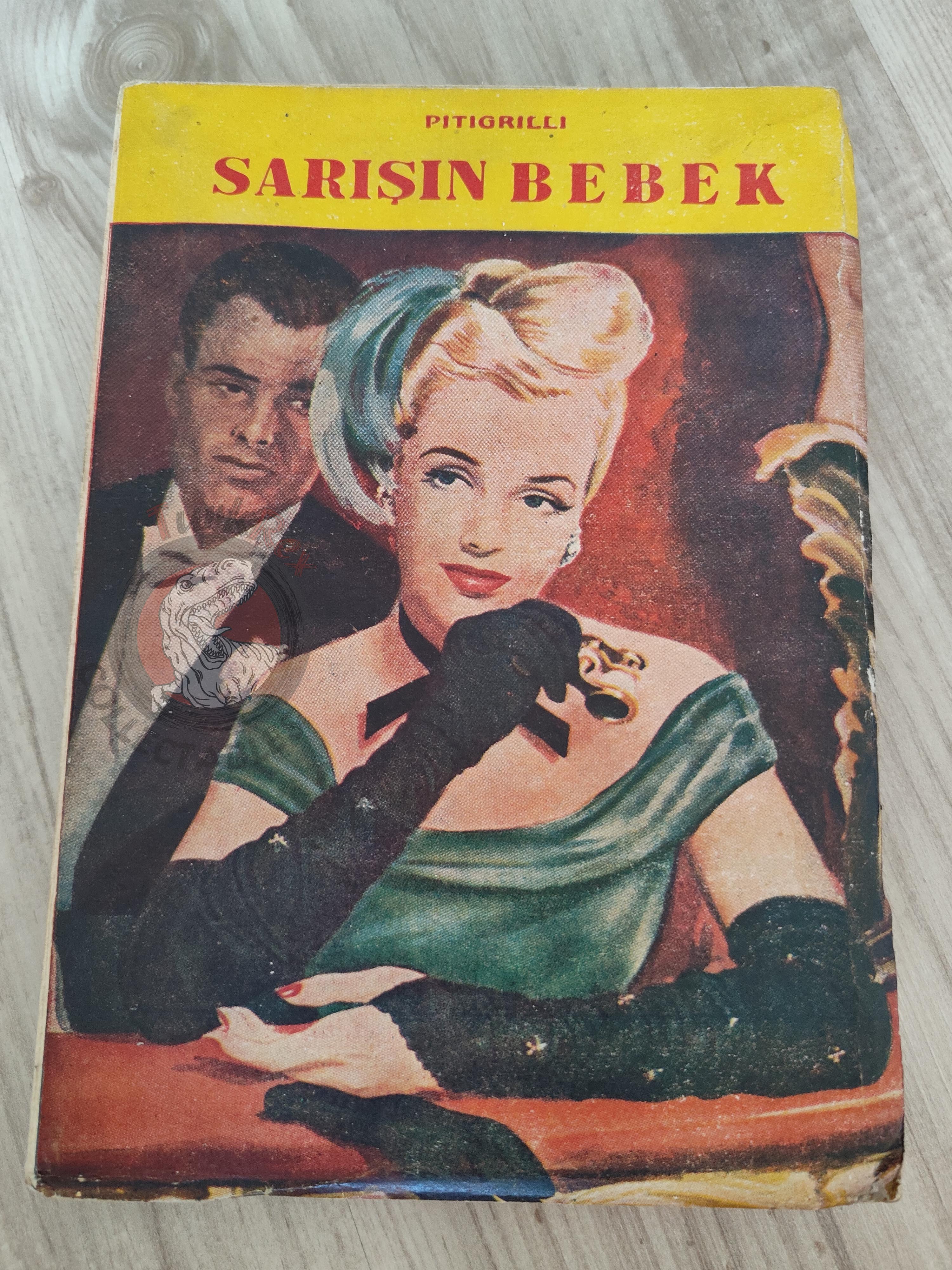 Pitigrilli – Dolicocefala Bionda 1958 Turkish Book Turkey