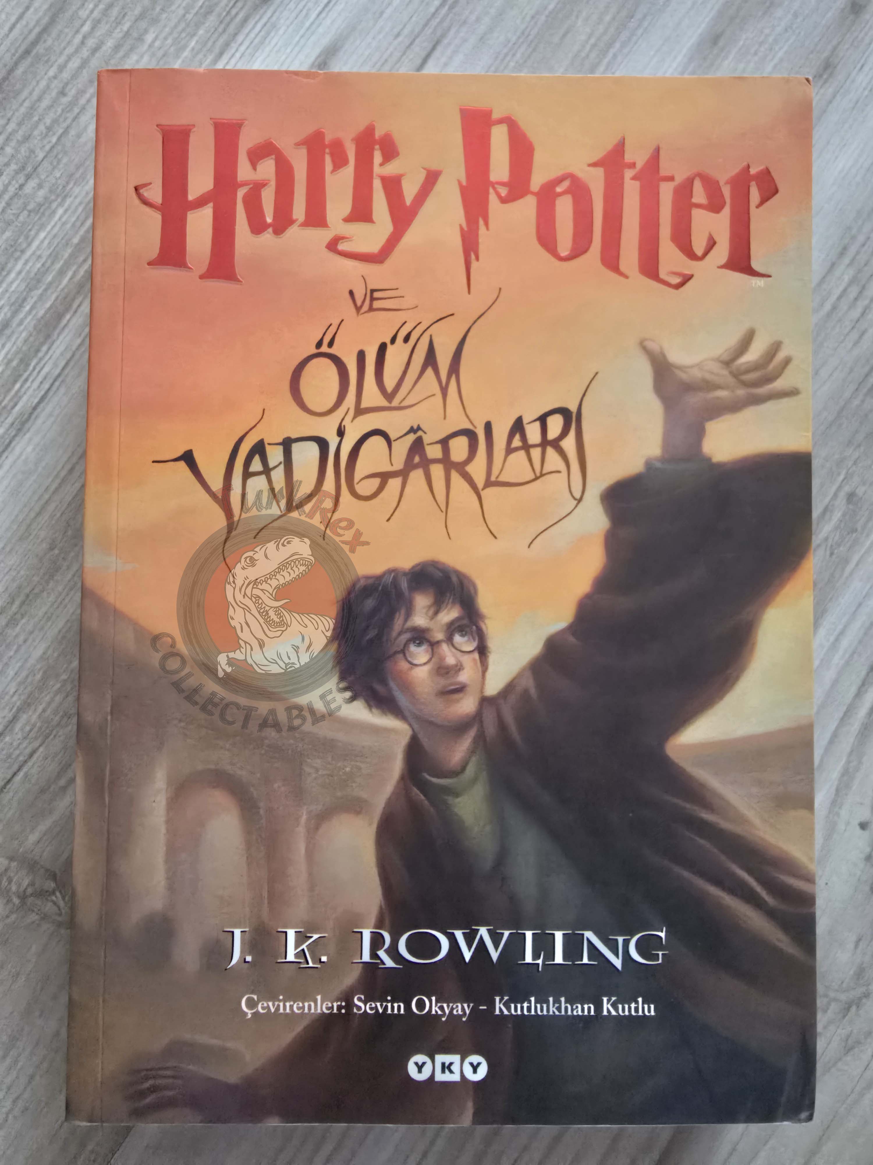 J.K. Rowling – Harry Potter and the Deathly Hallows 2007 1st Turkish Book Turkey