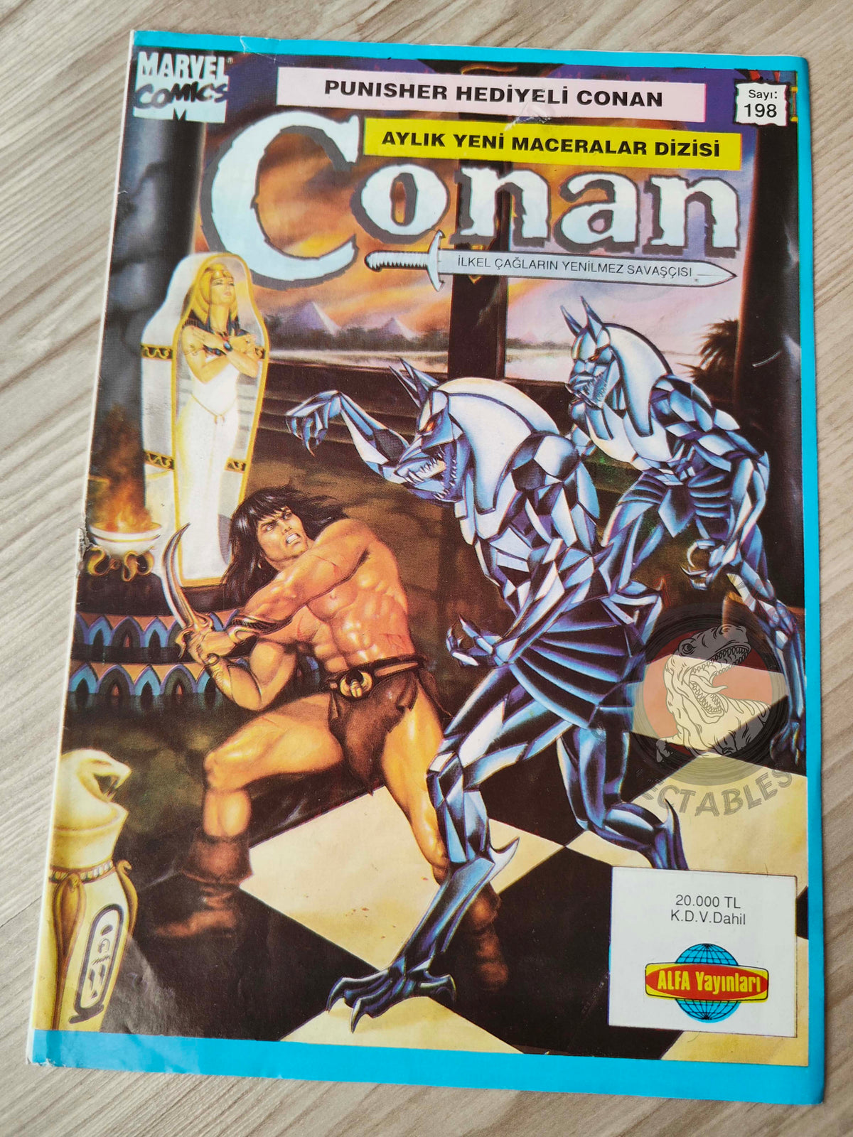Conan & Tarzan #198 1994 Turkish Comic Turkey
